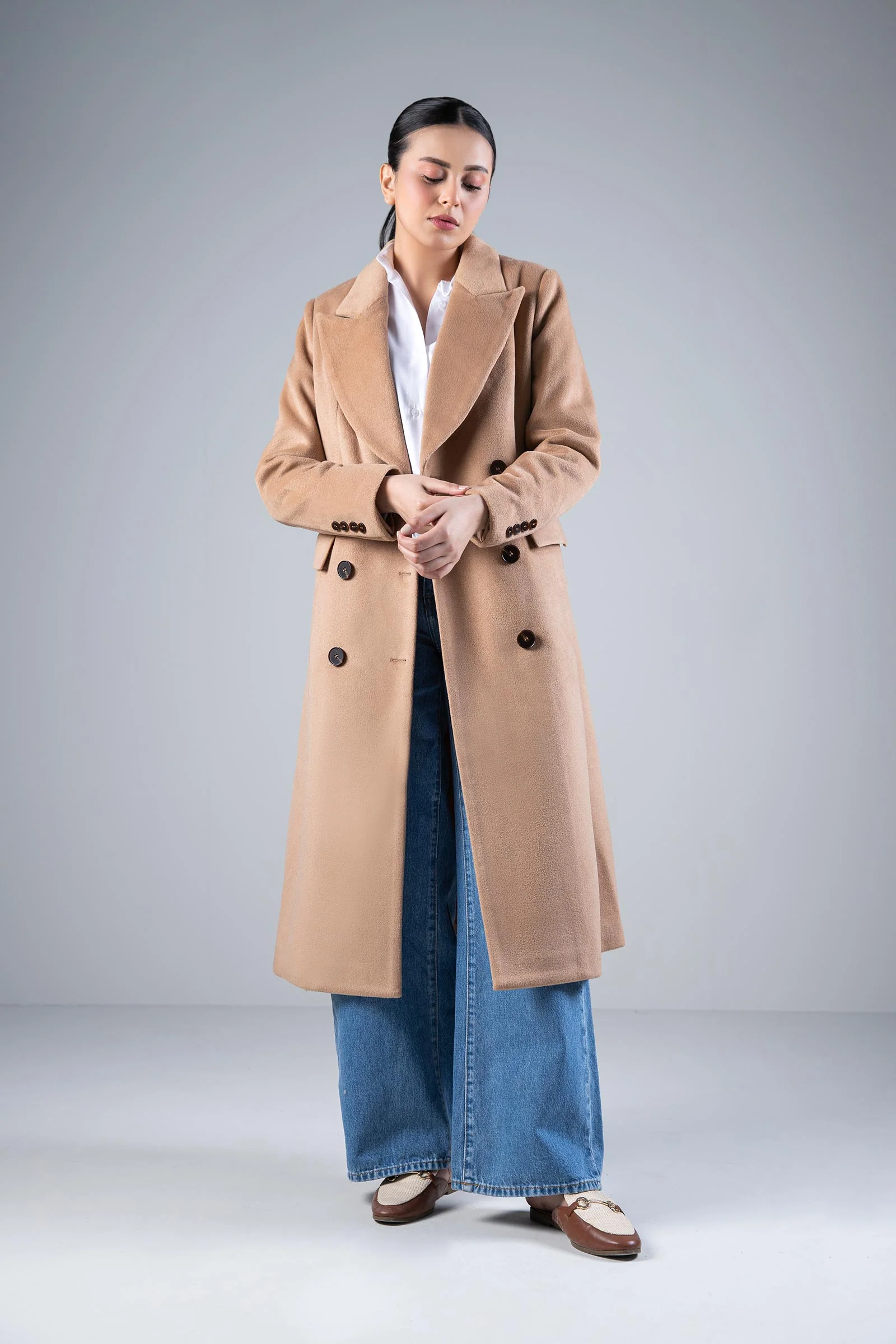 Classic Long Coat - Image 2