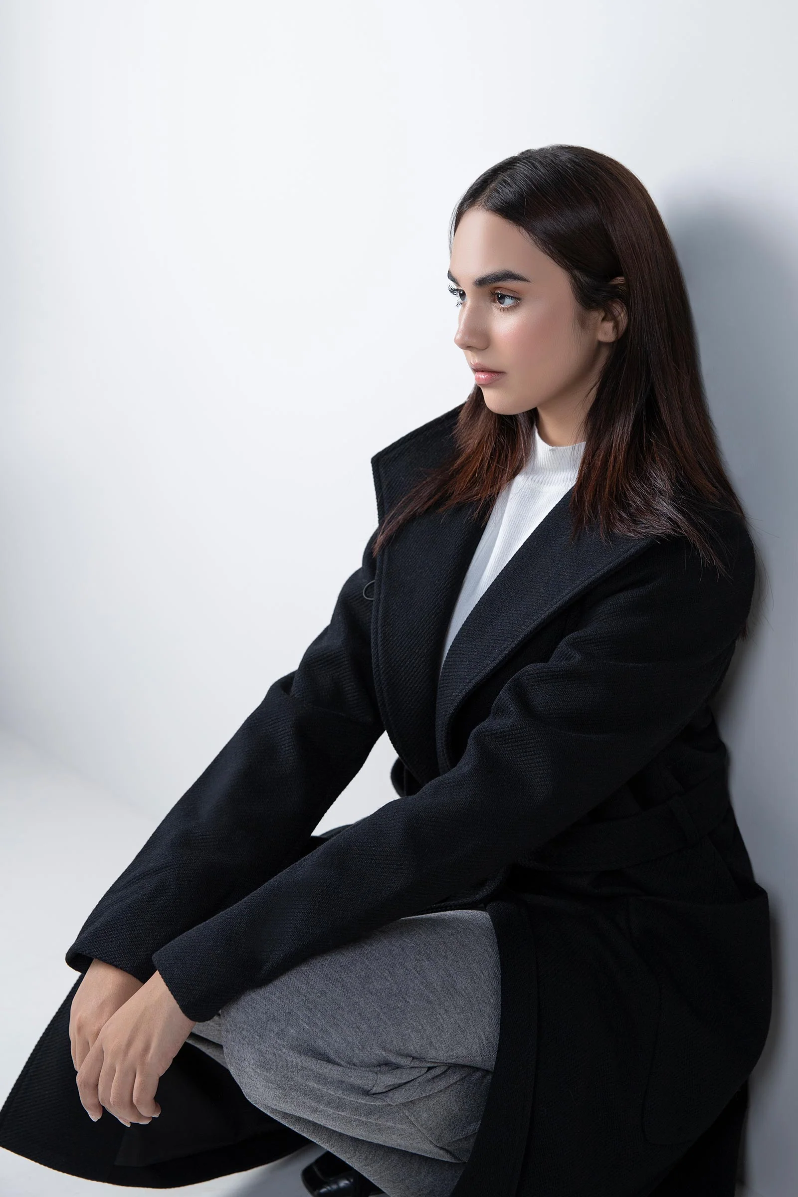 High Collar Coat - Image 5