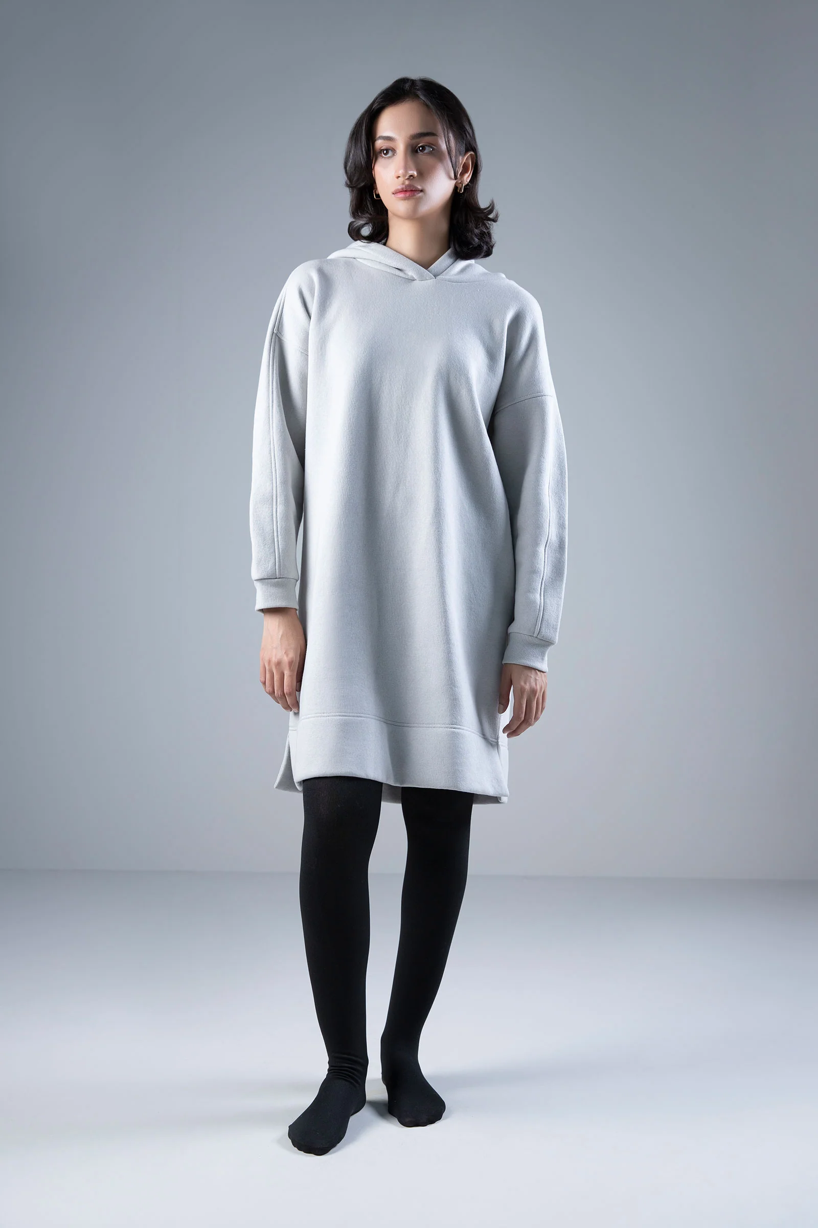 Relaxed Hoodie Dress - Image 2