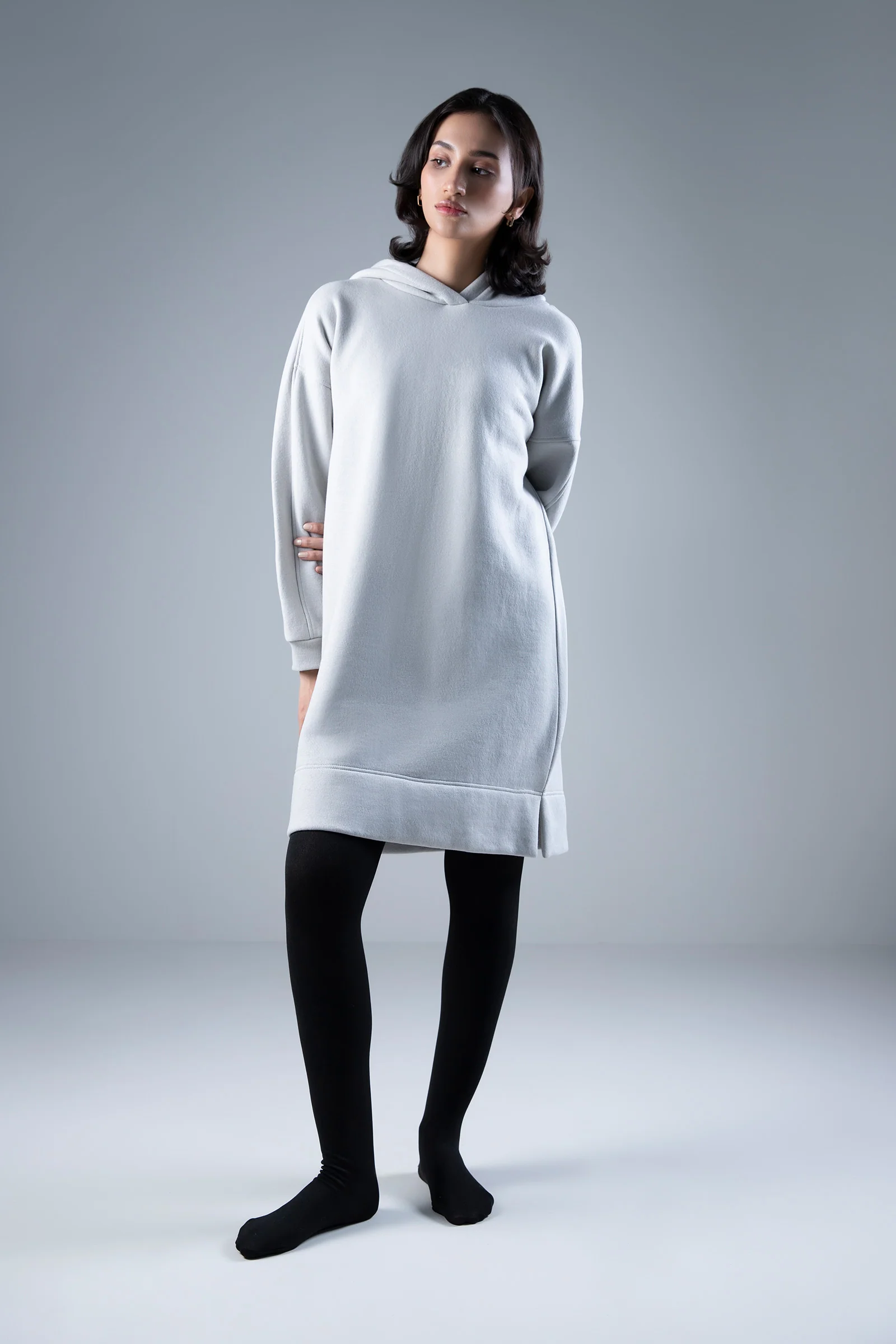 Relaxed Hoodie Dress - Image 5