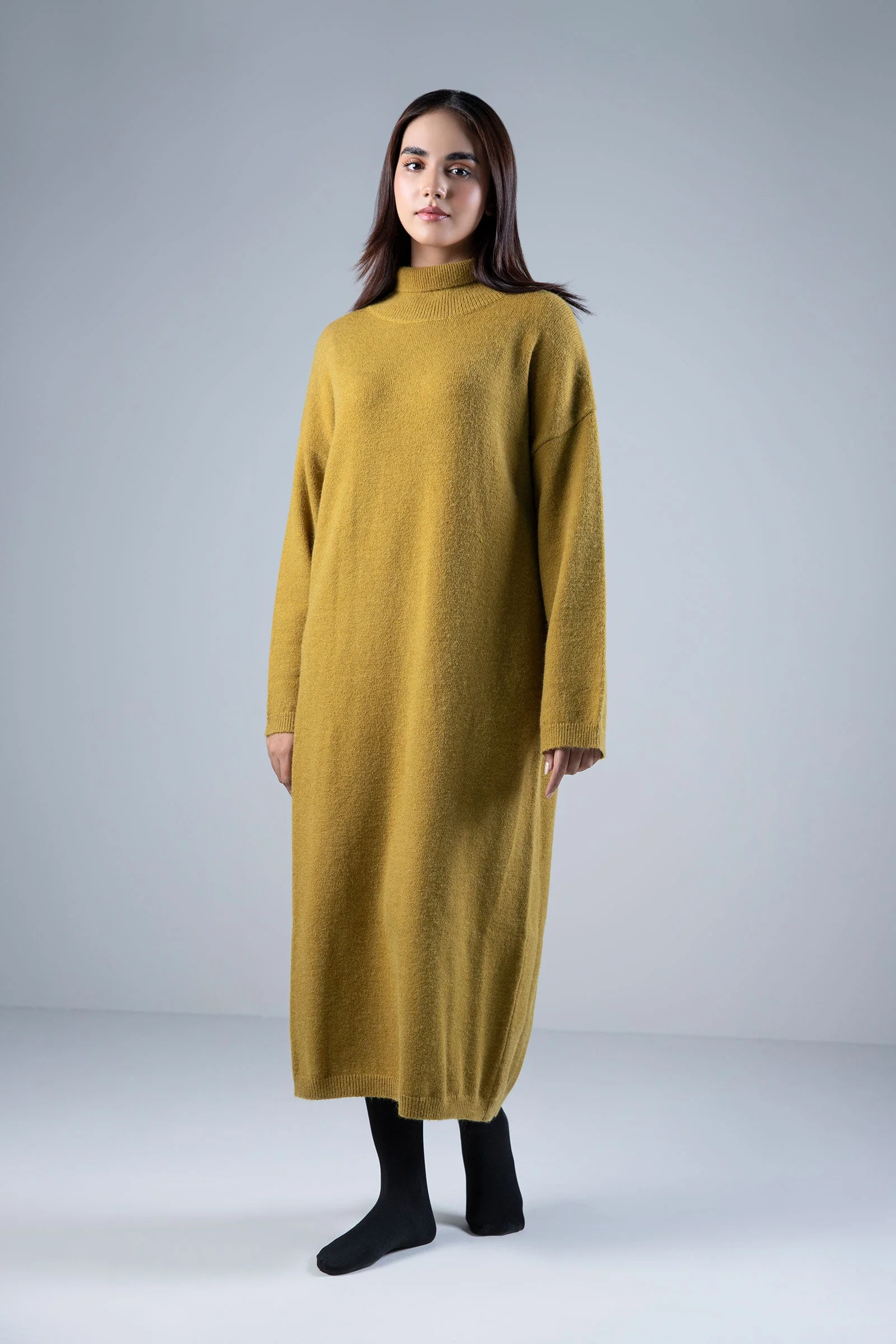 Long Sweater Dress - Image 2