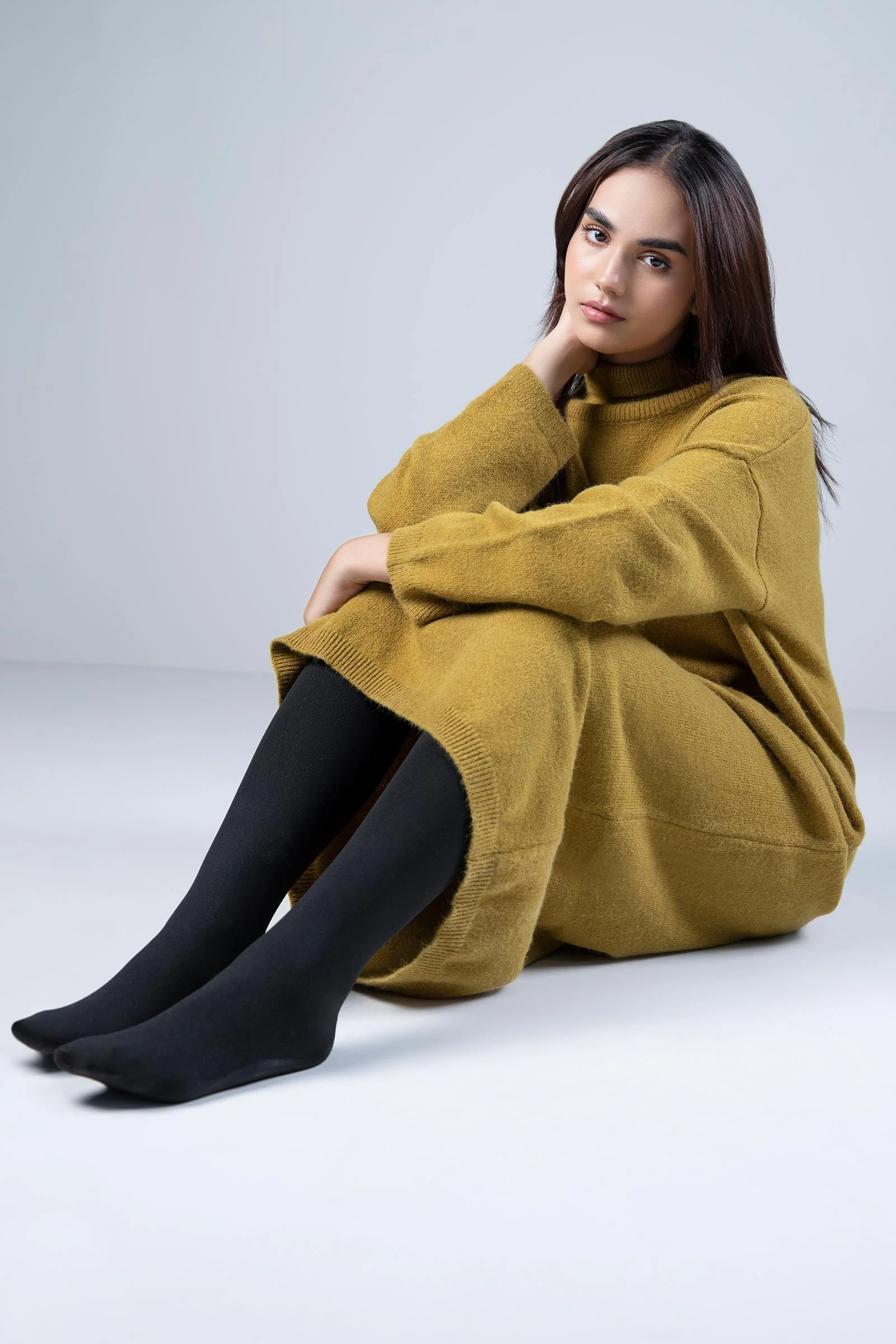 Long Sweater Dress - Image 5