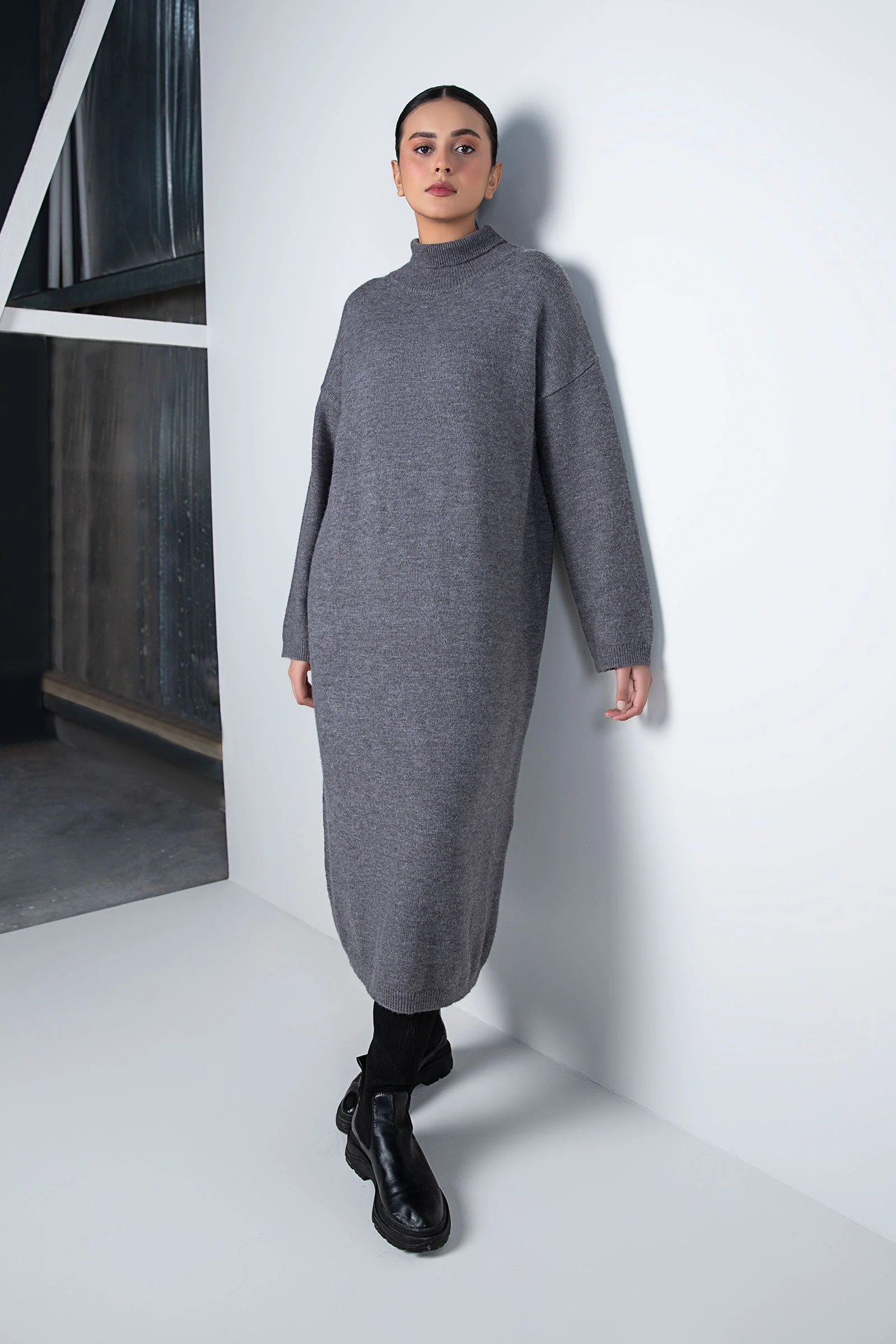Long Sweater Dress