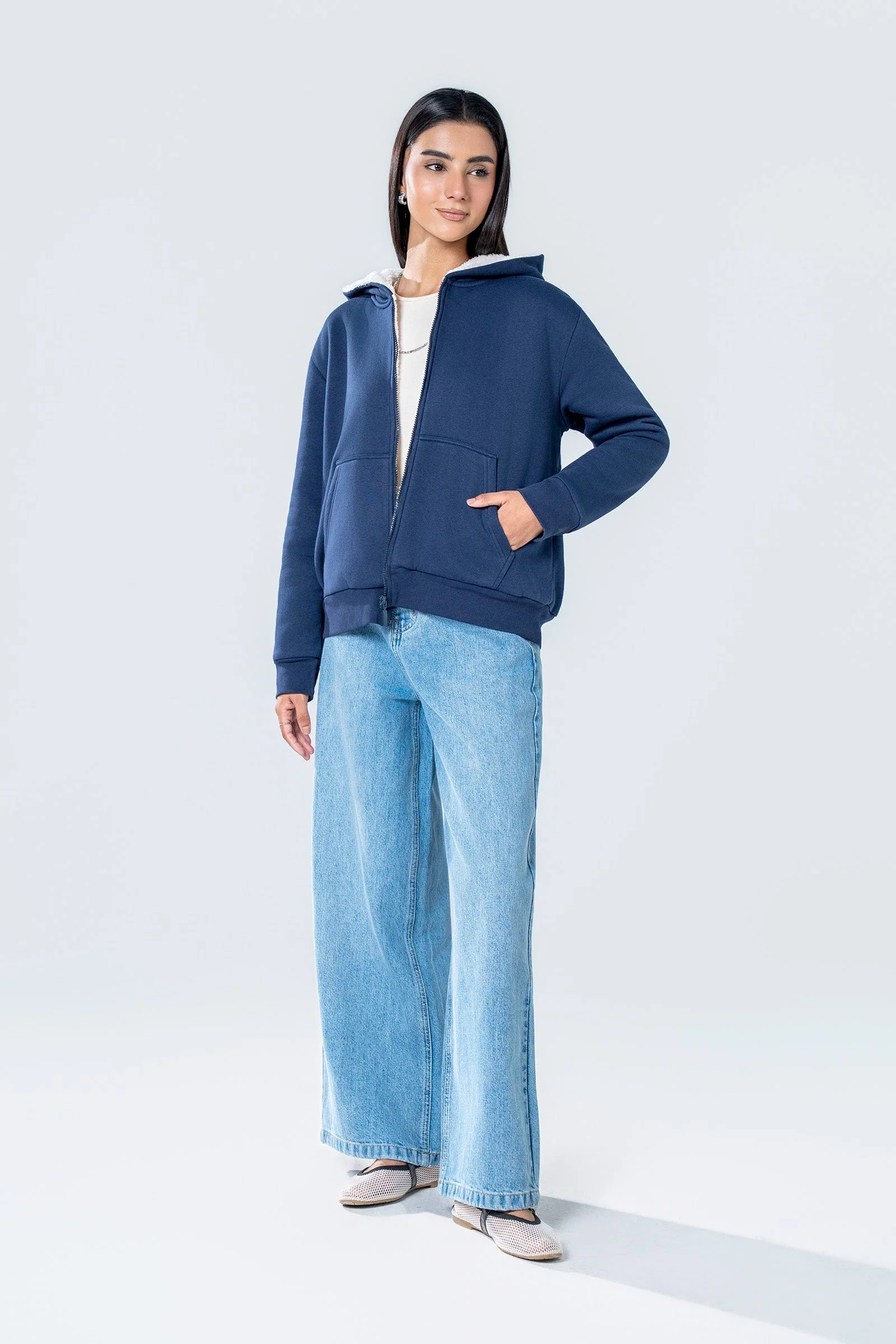 Cozy Embossed Hoodie - Image 2