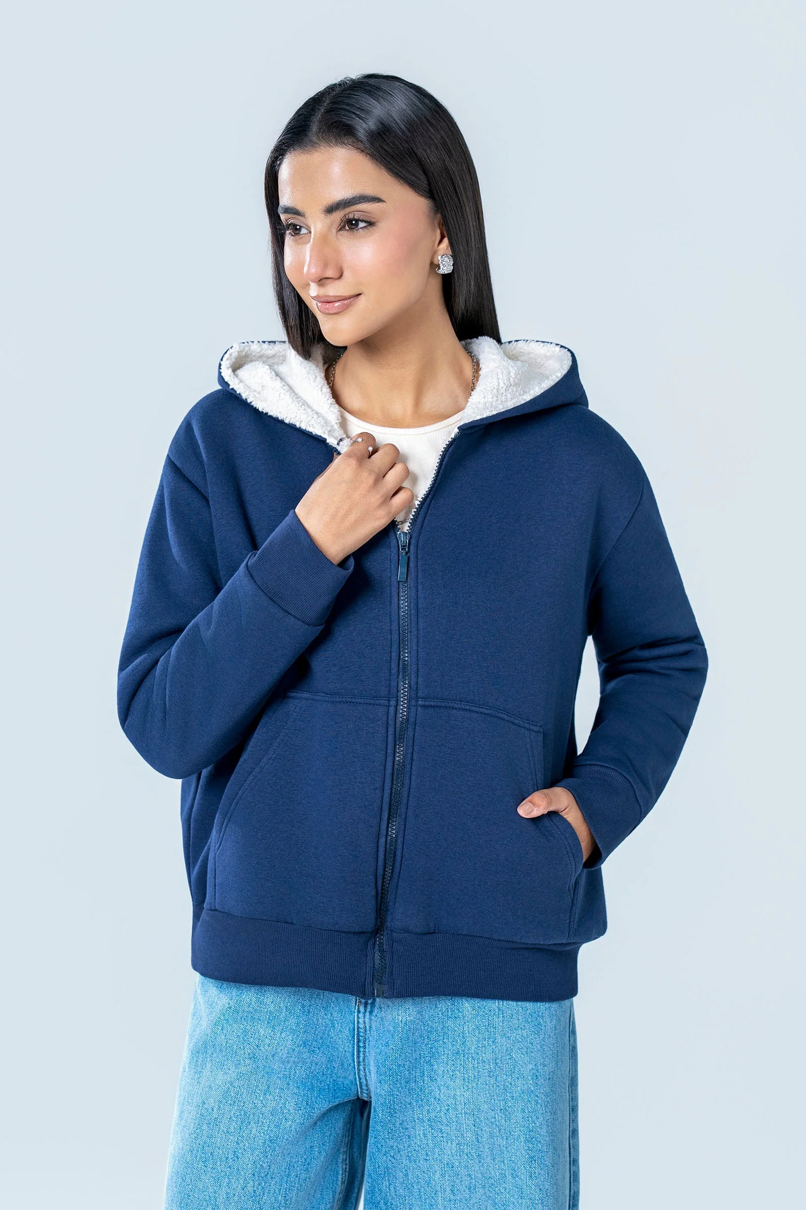 Cozy Embossed Hoodie - Image 3