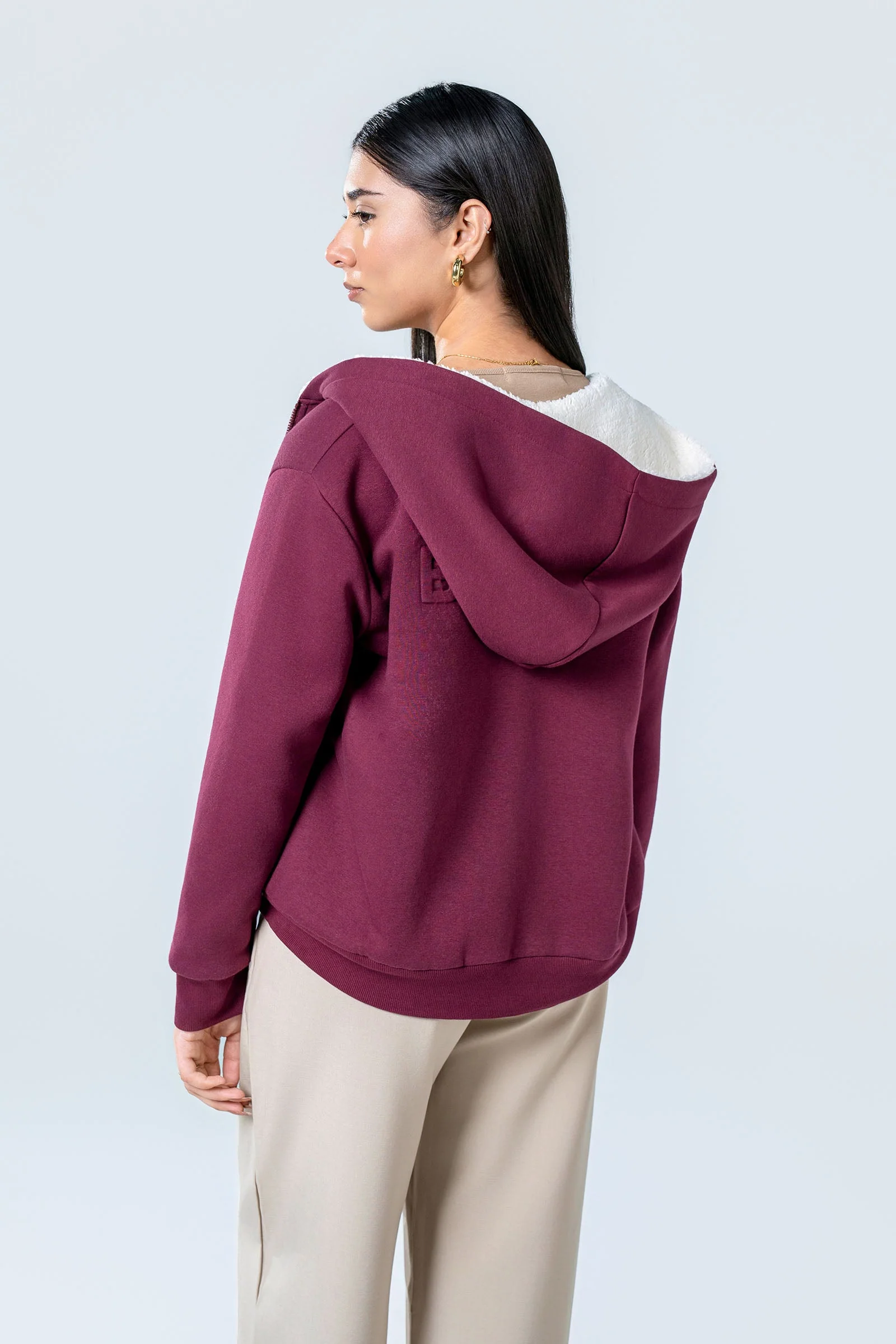 Cozy Embossed Hoodie - Image 4