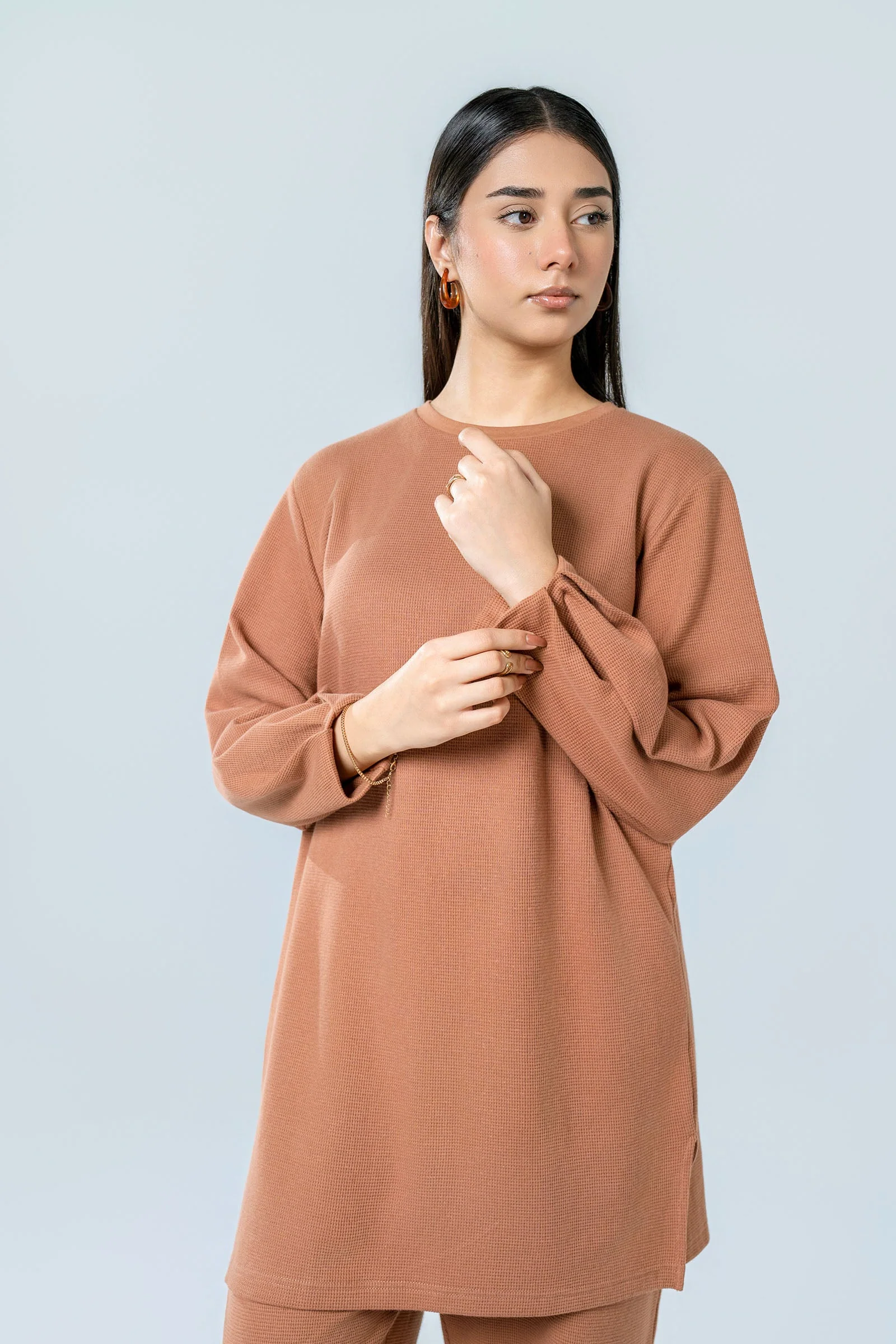 Waffle Knitted Co-Ord Set - Image 2