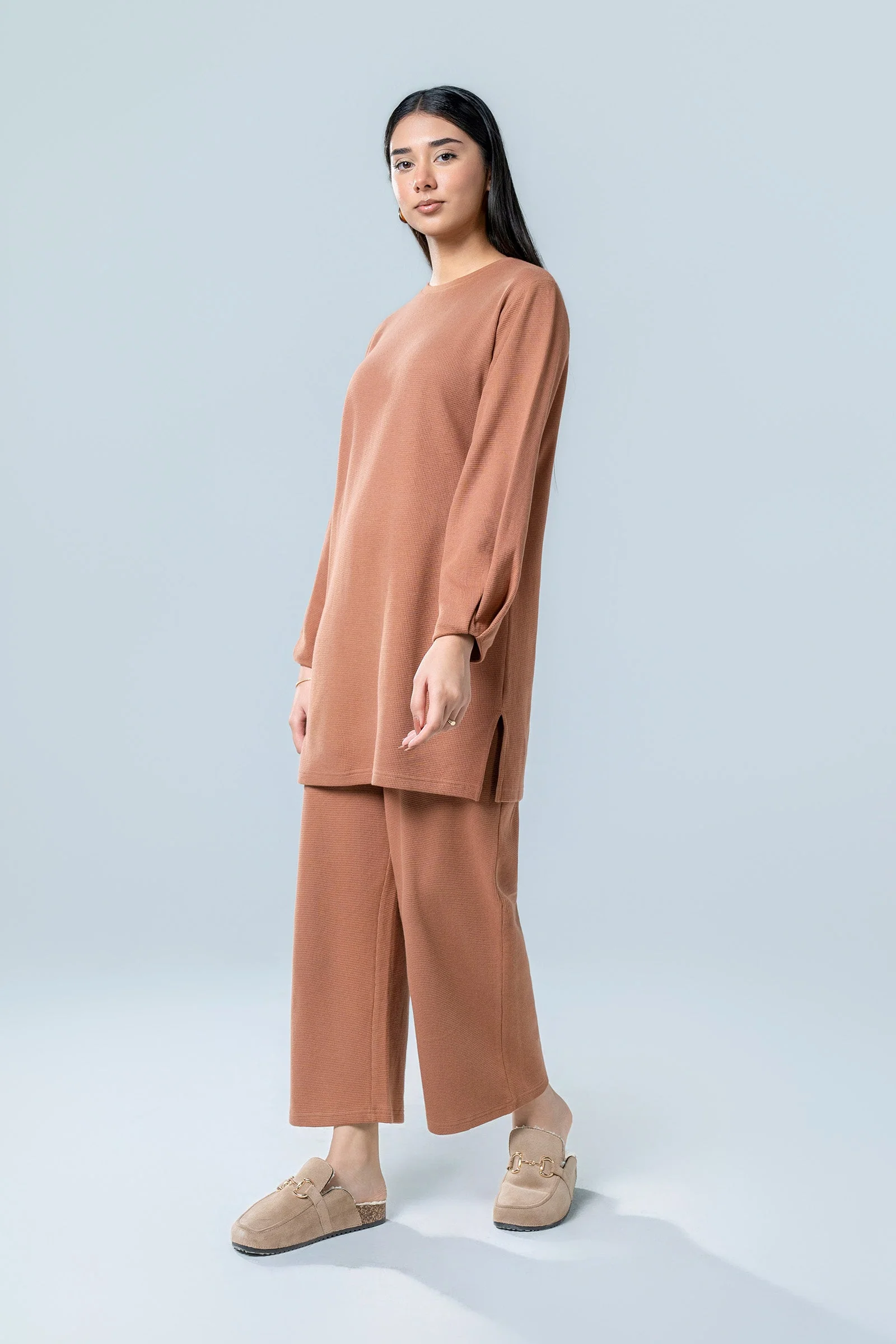 Waffle Knitted Co-Ord Set - Image 5