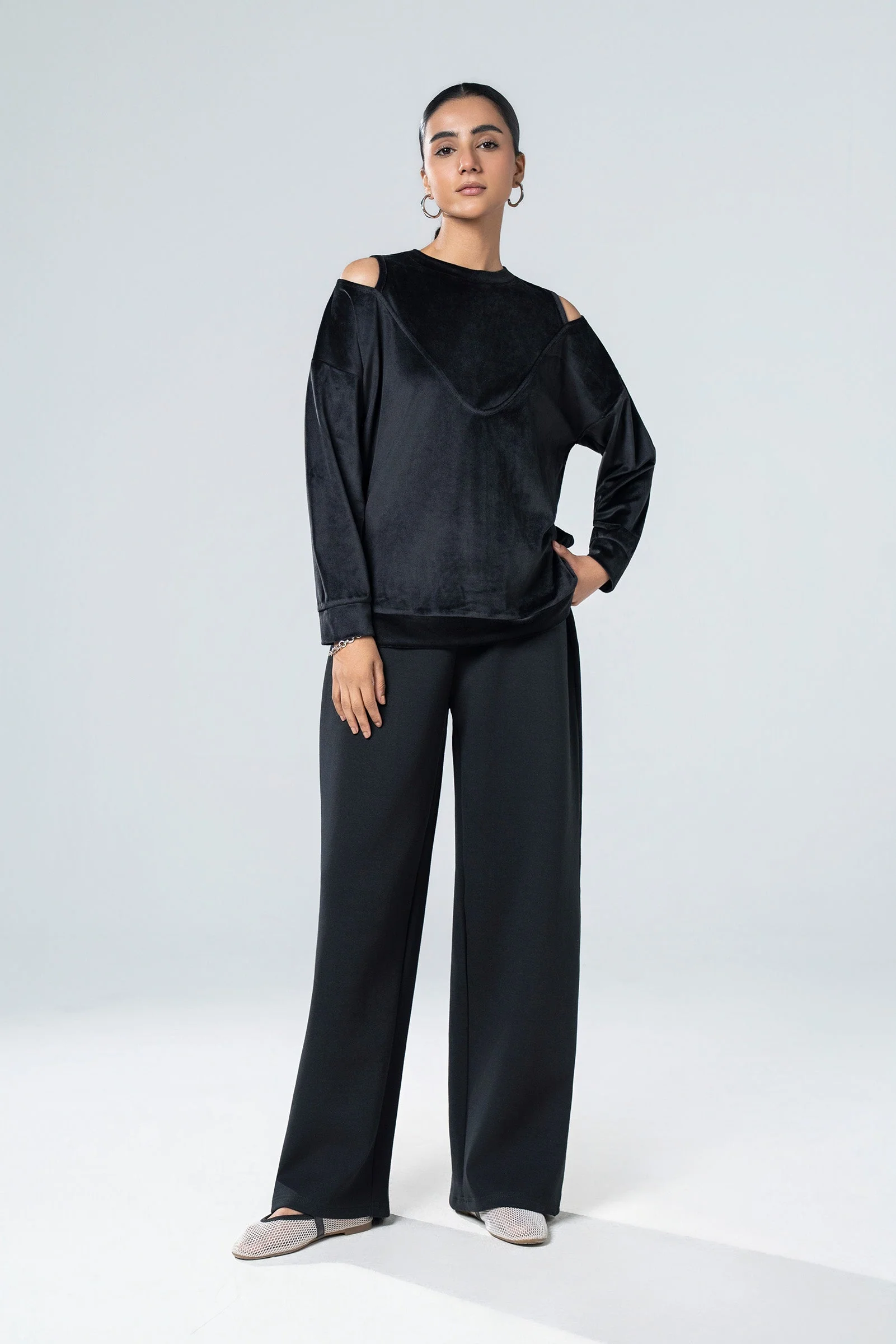 Relaxed Halter Neck Co-ord Set