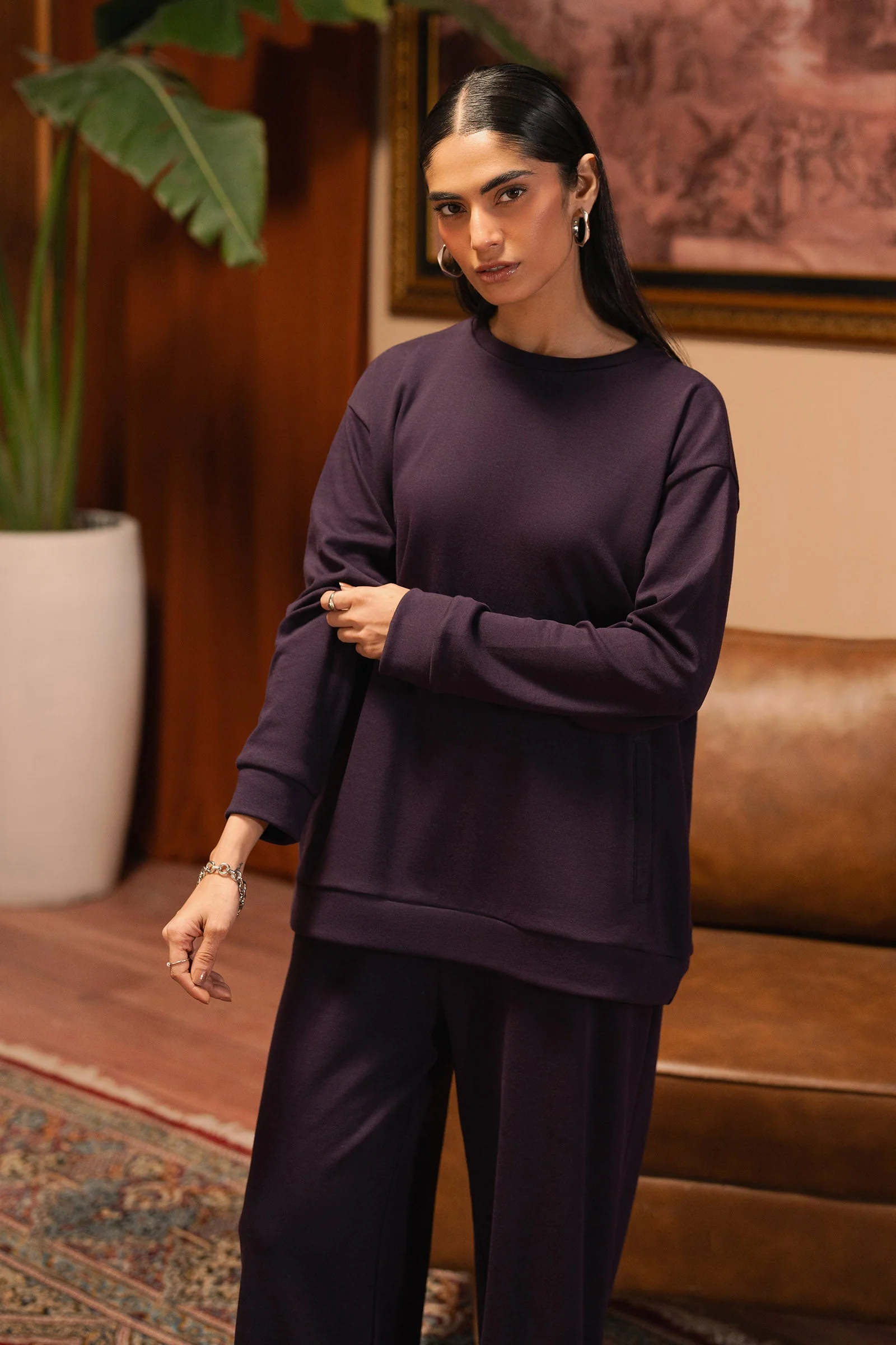 Relaxed Sweatshirt Set - Image 2