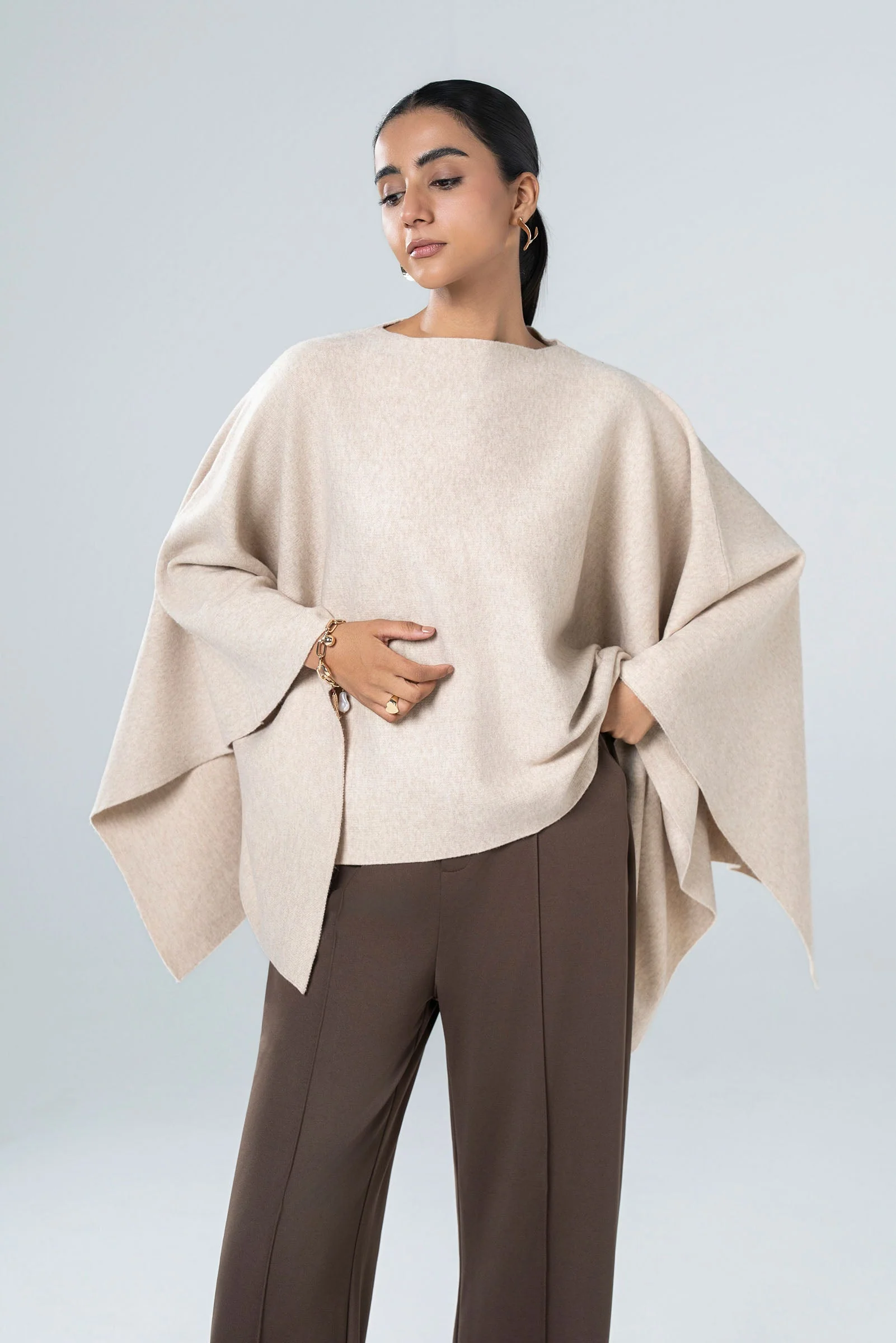 Oversized Knit Sweater - Image 3