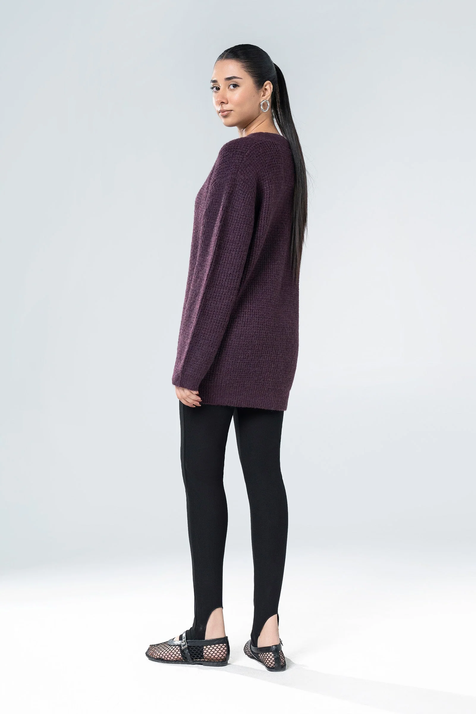 Basic Knit Cardigan - Image 4