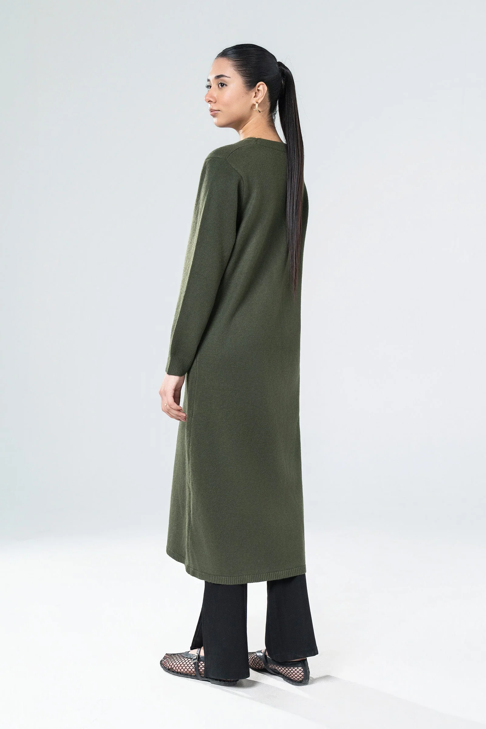 Oversized Button-Down Cardigan - Image 6