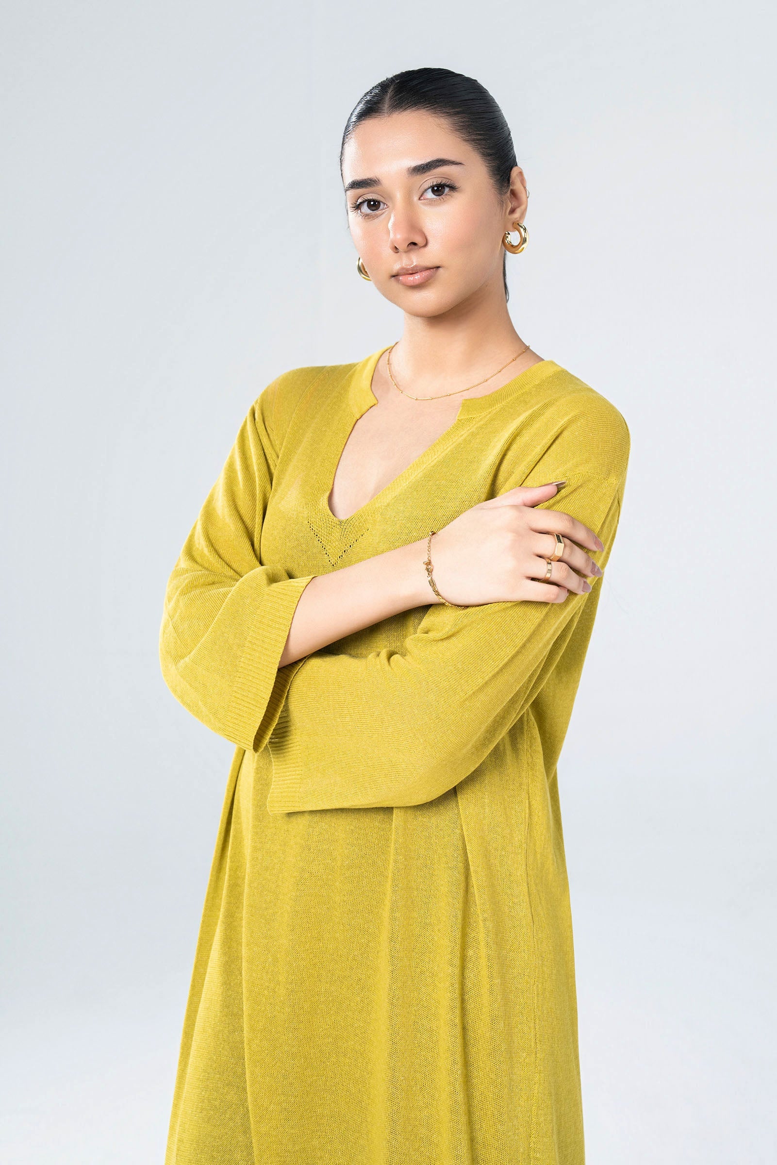 Long Knit Dress - Image 4
