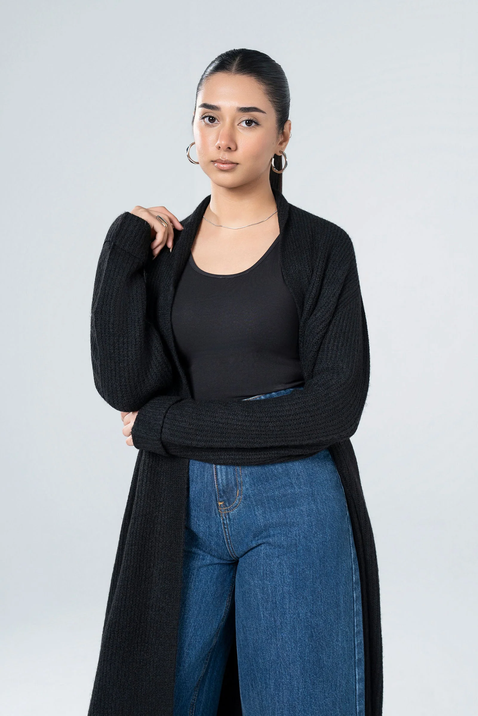 Relaxed Long Cardigan - Image 2