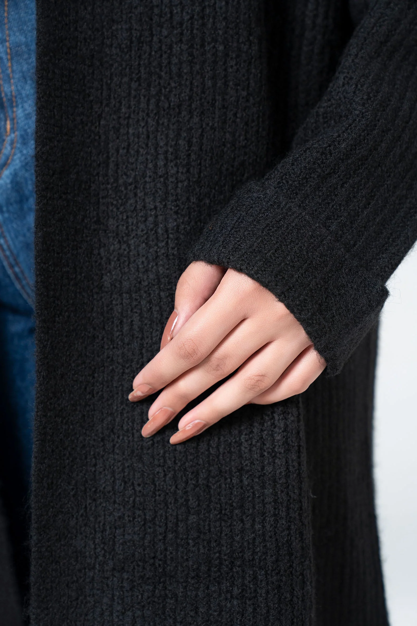 Relaxed Long Cardigan - Image 4