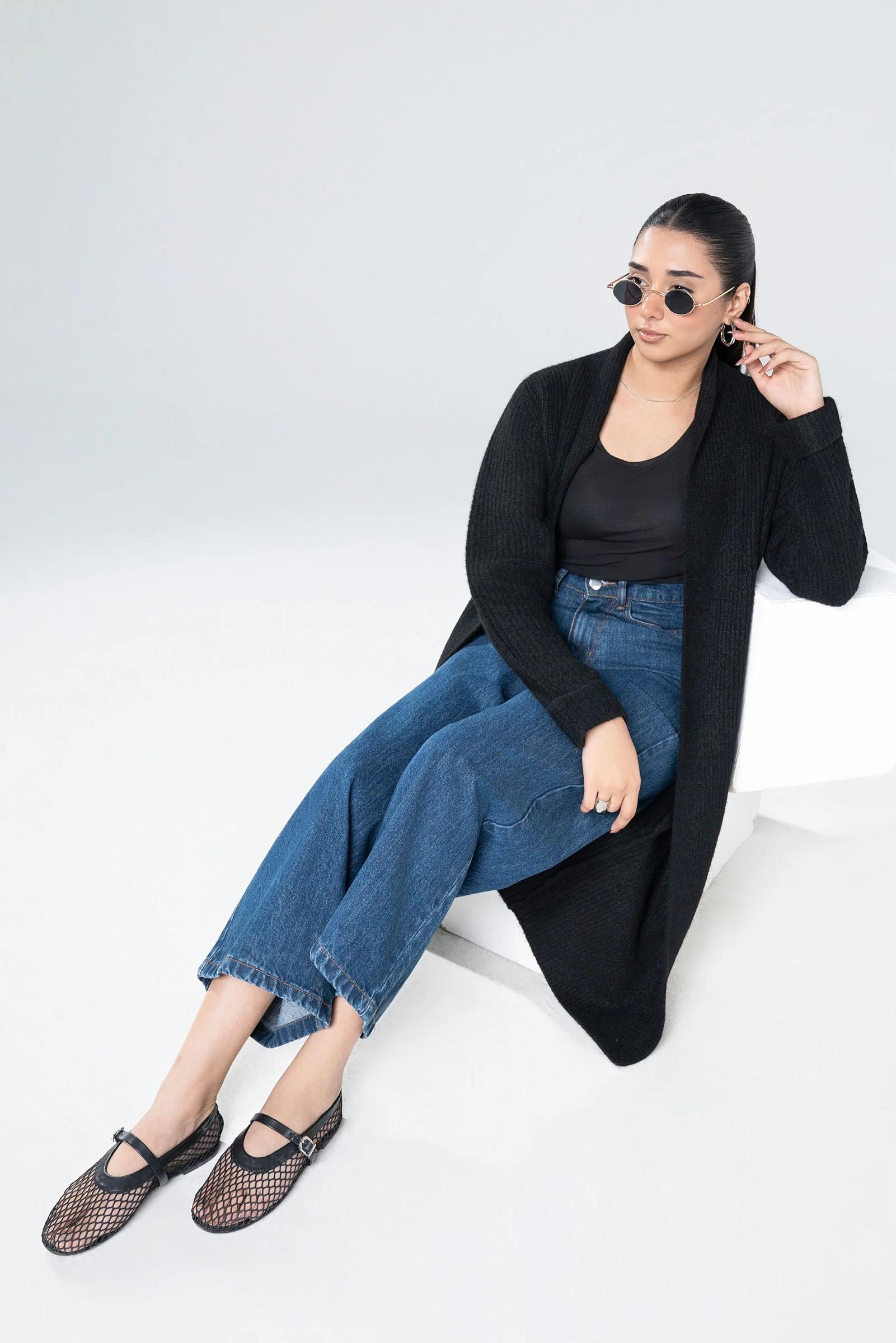 Relaxed Long Cardigan - Image 5