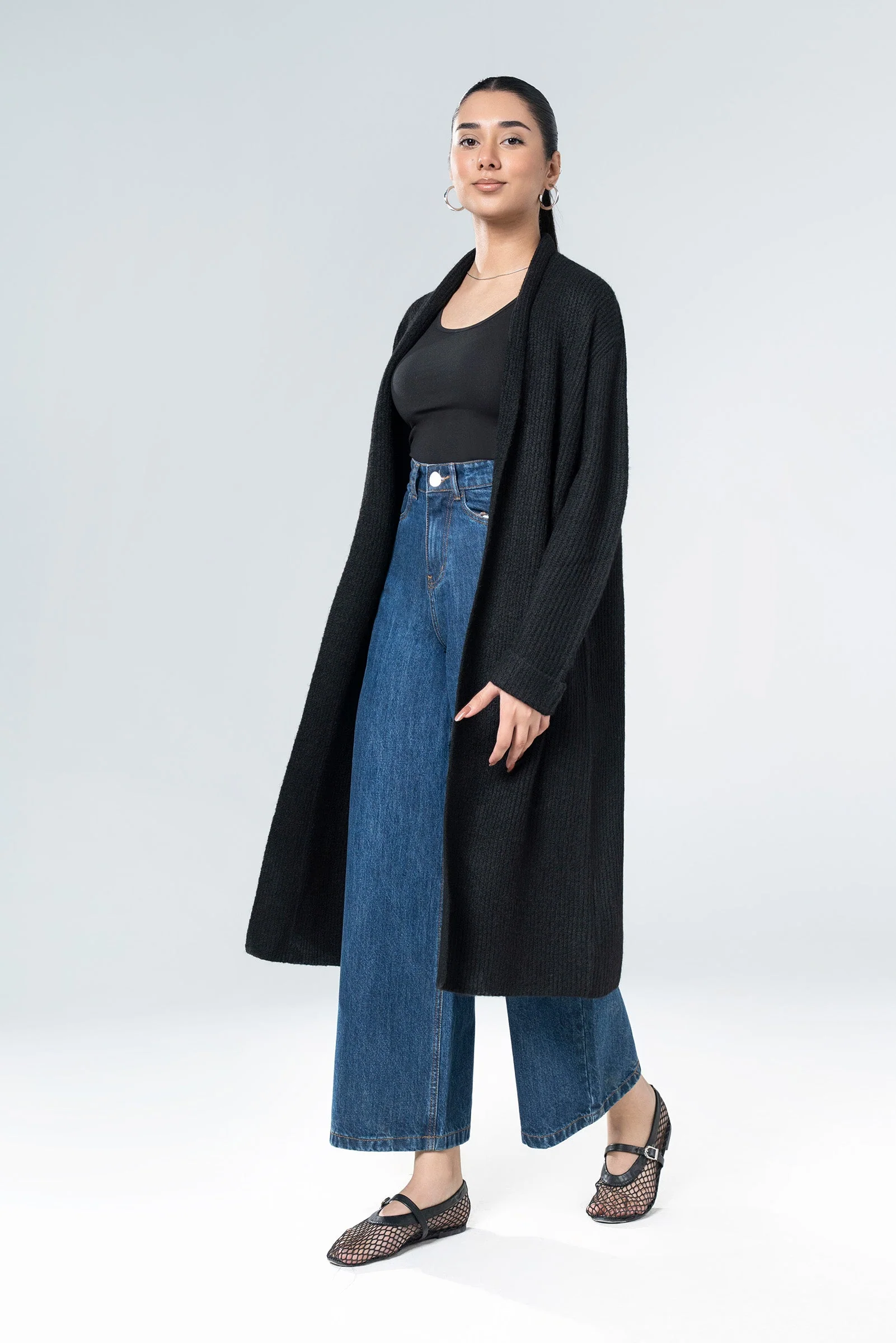Relaxed Long Cardigan - Image 7