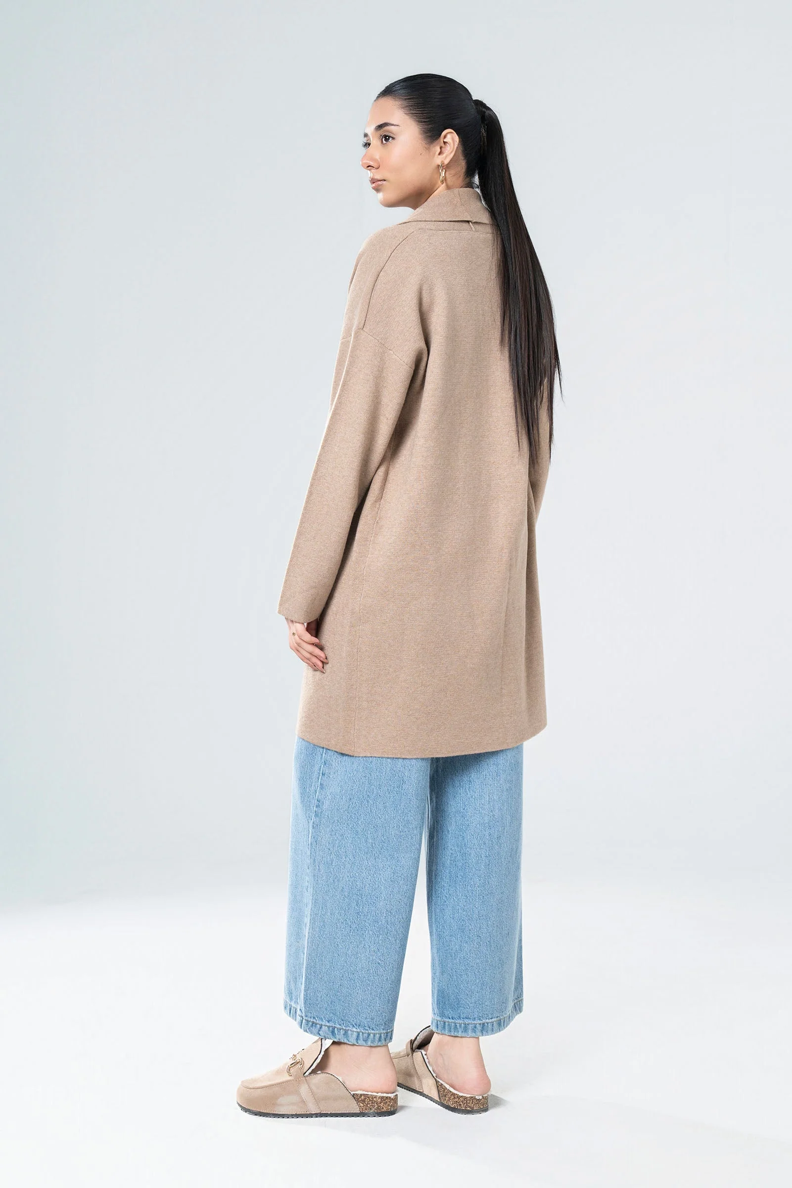 Knitted Shawl Cardigan - Image 5