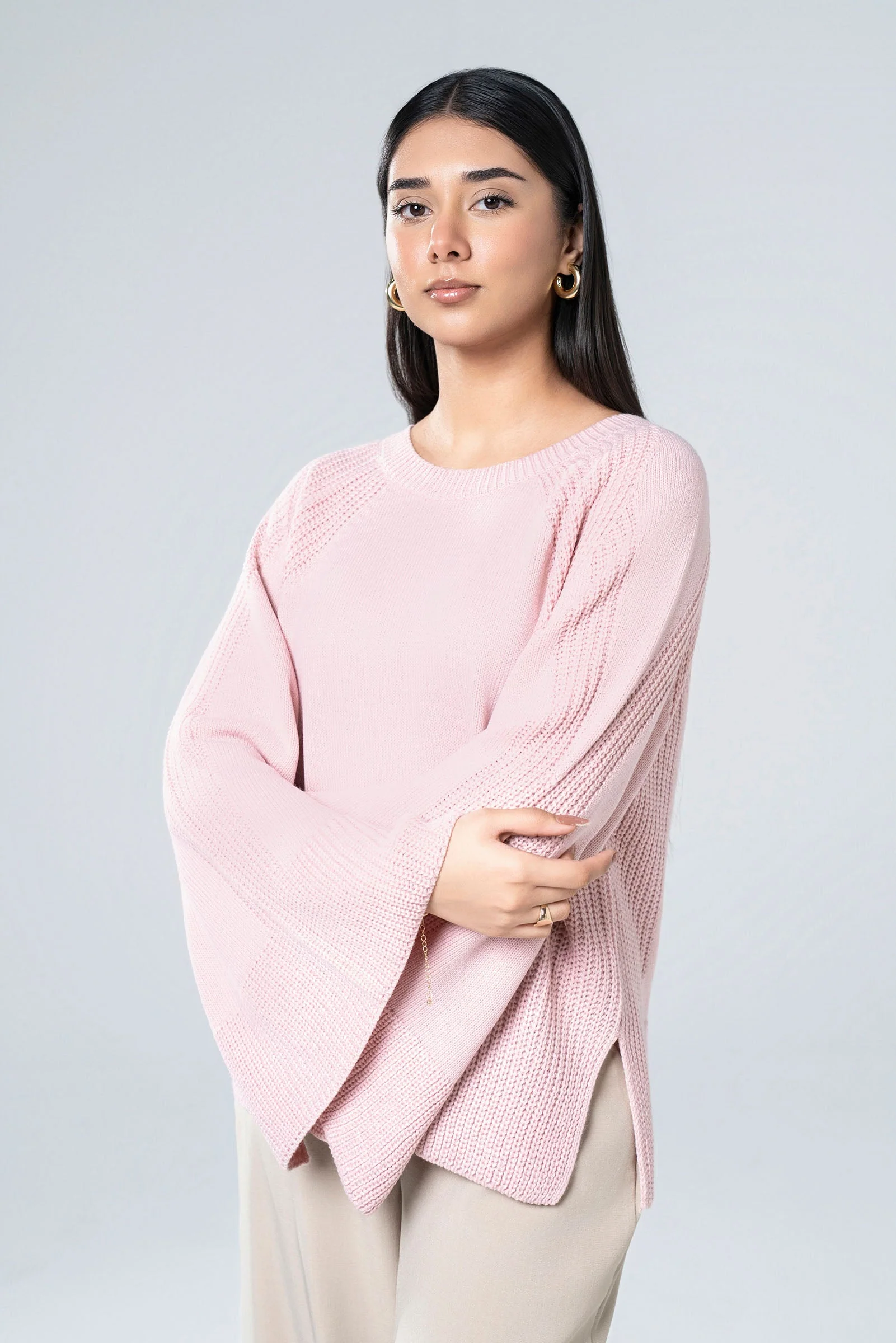 Relaxed Knit Sweater - Image 2