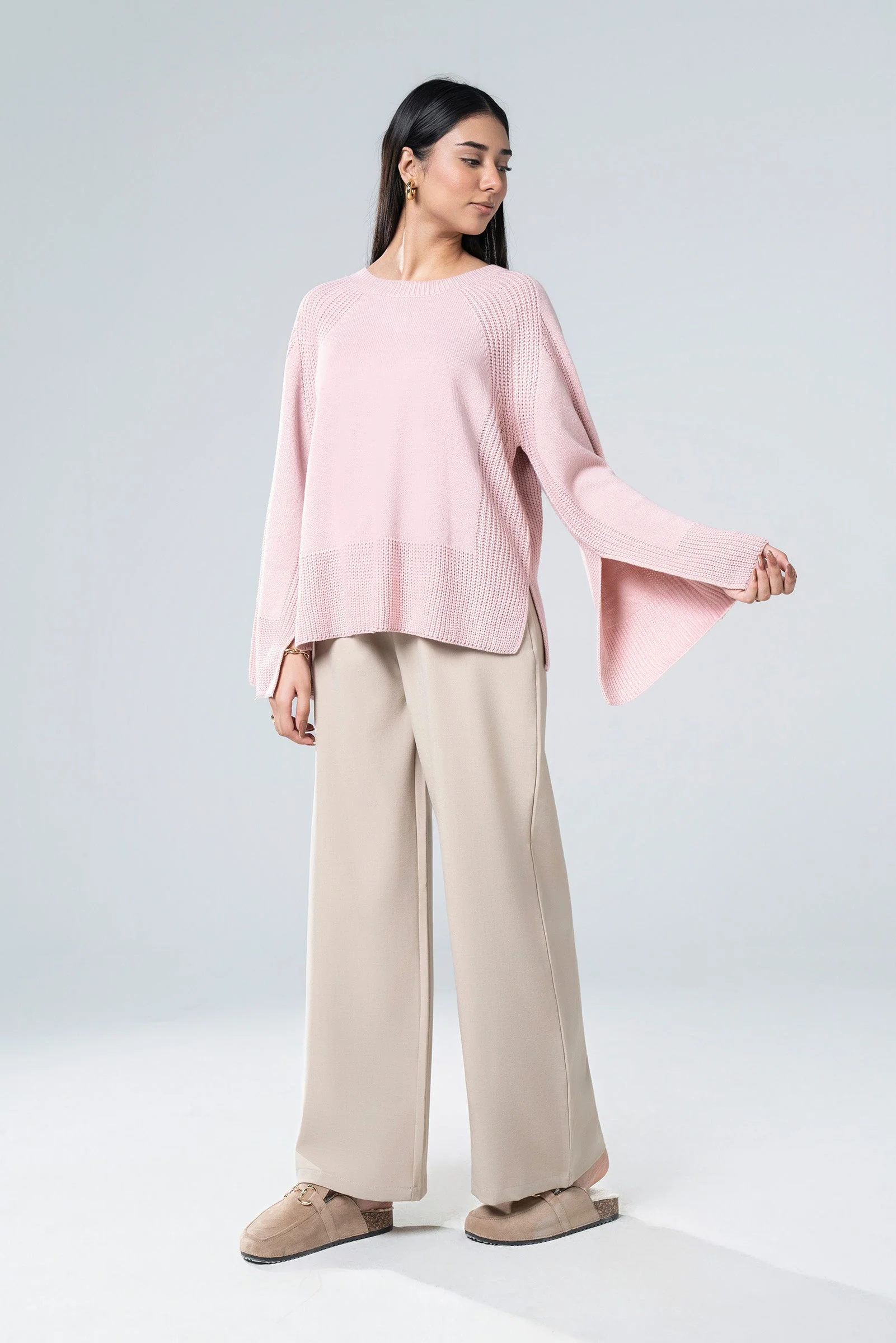 Relaxed Knit Sweater - Image 4