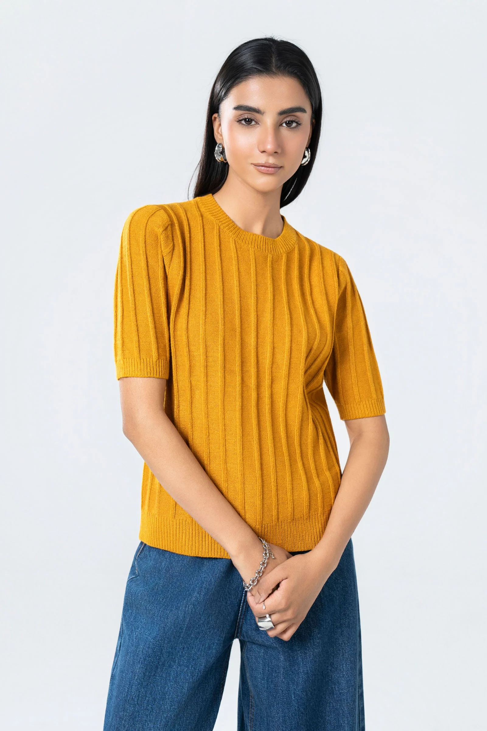 Basic Knit Sweater - Image 3