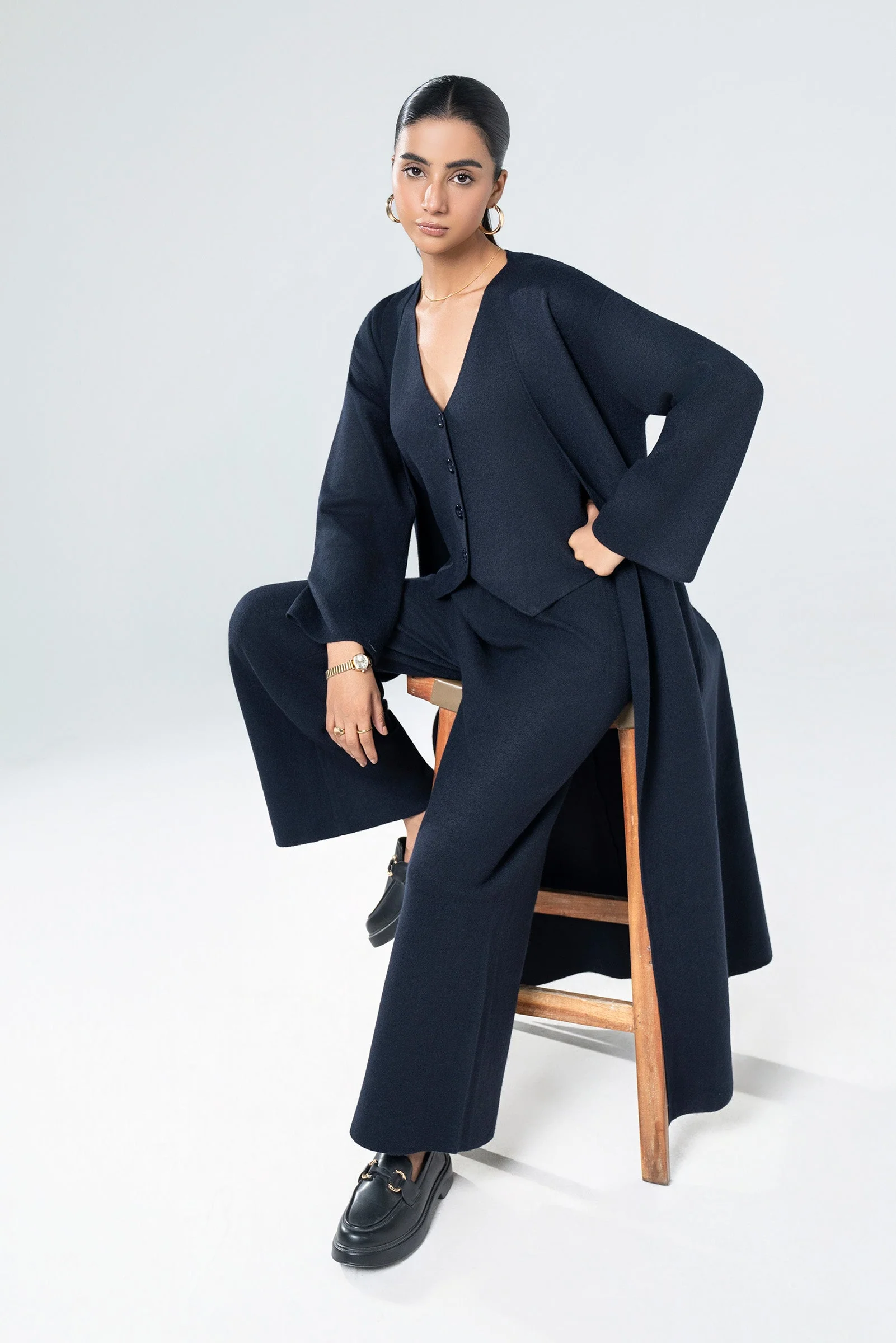 Knitted Cardigan Set - Image 8