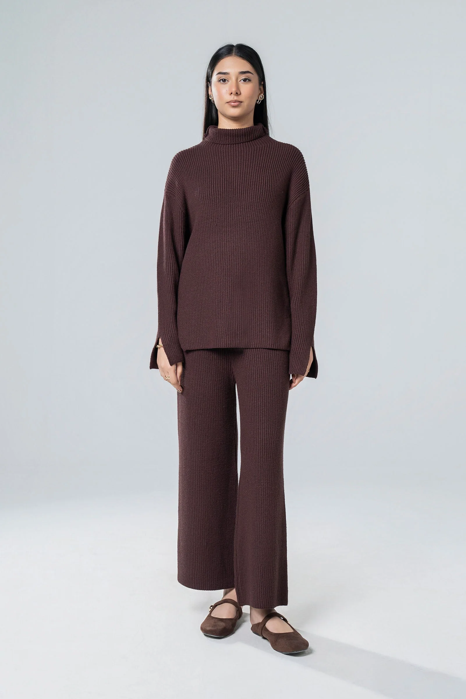 Turtleneck Sweater Set