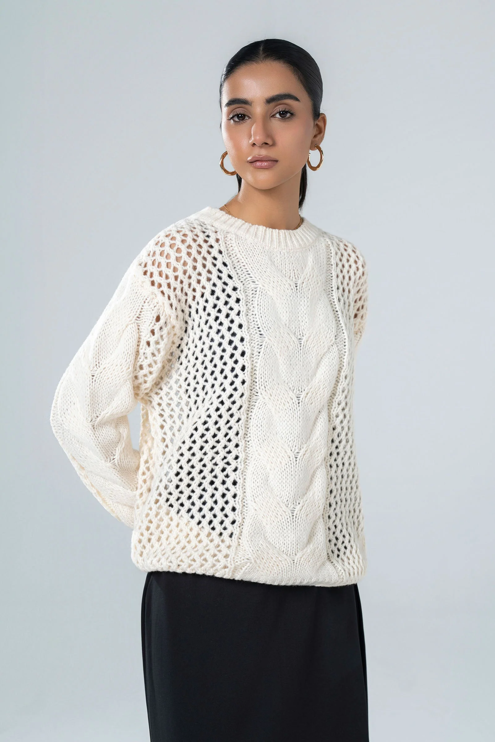 Everyday Cable-Knit Sweater - Image 2