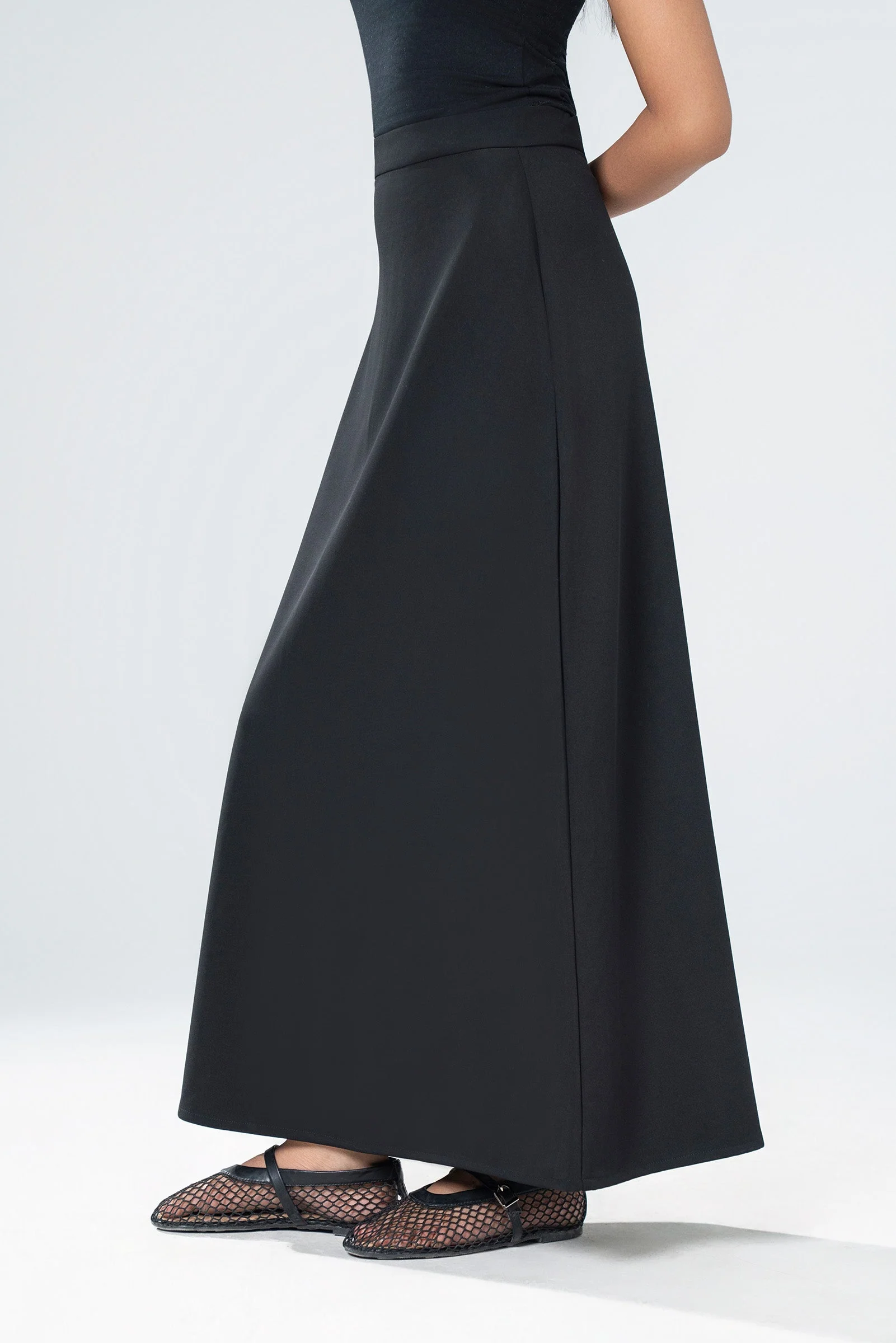 Basic Long Skirt - Image 2