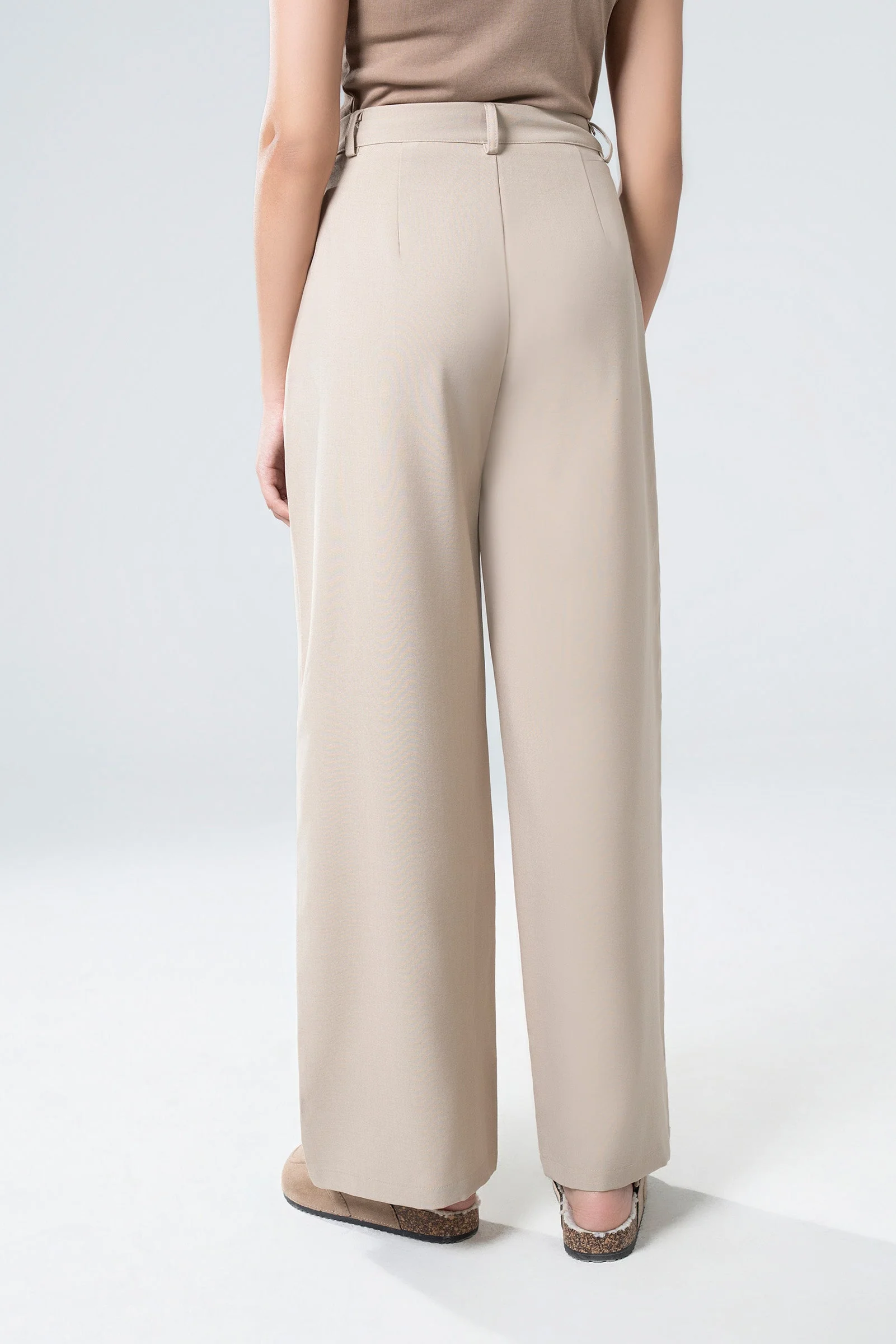 Relaxed Wide Leg Pants - Image 3