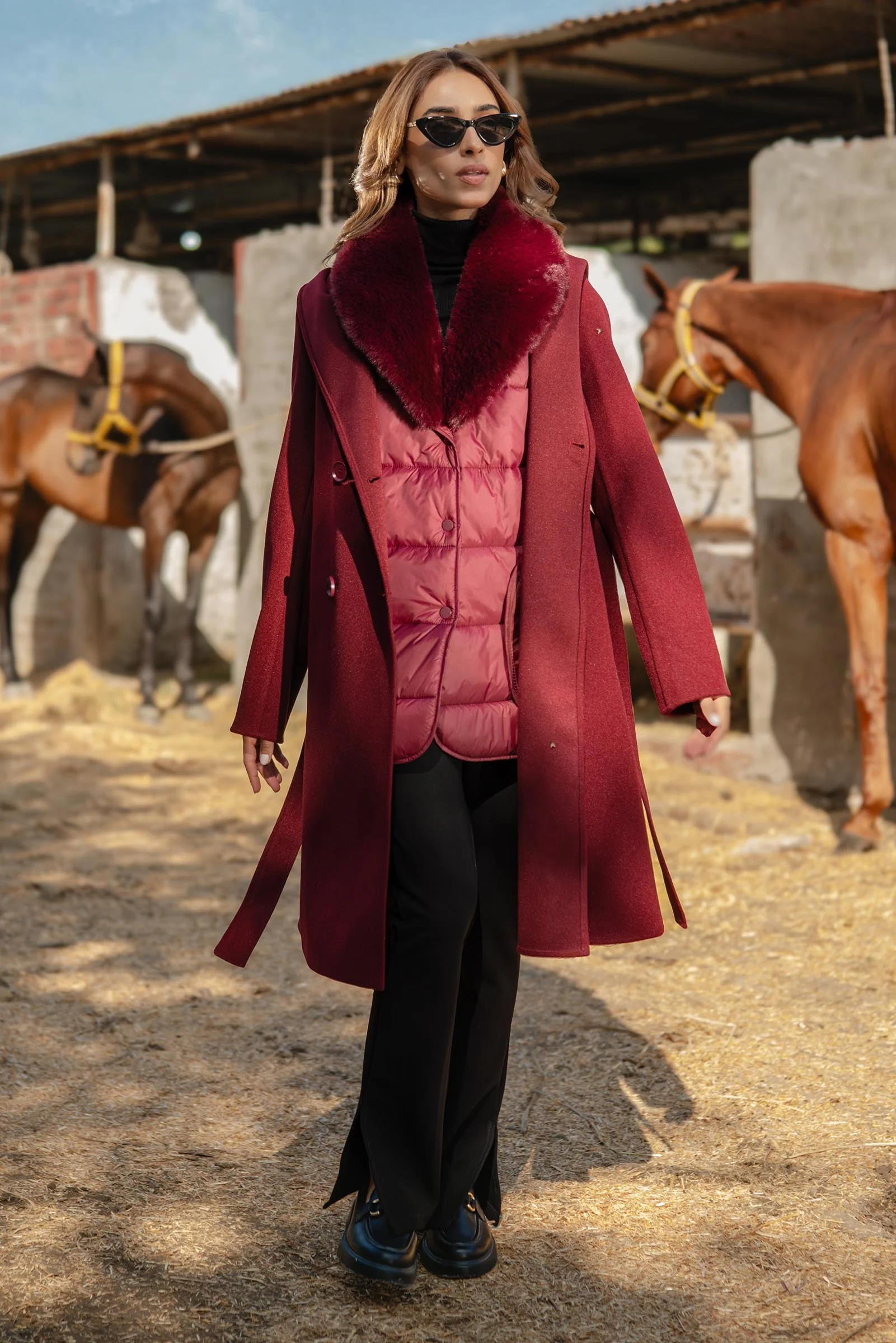 Wool Hooded Coat - Image 2