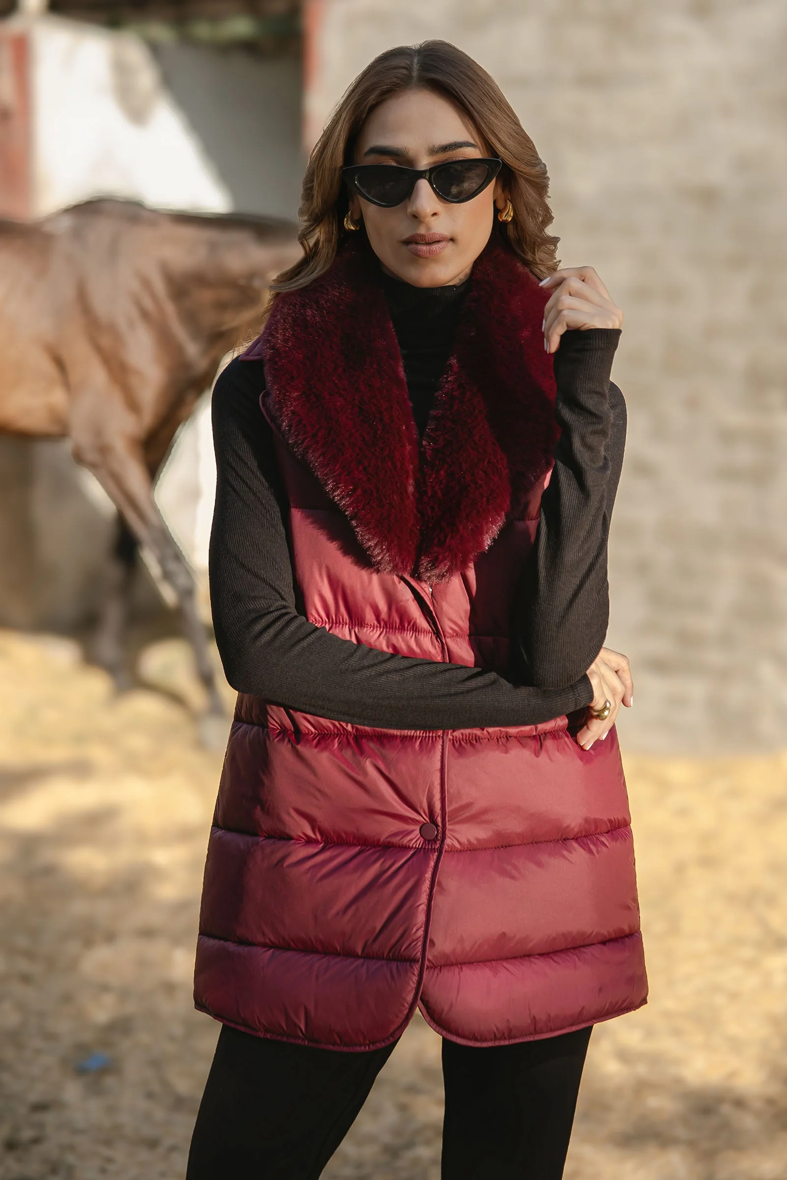 Wool Hooded Coat - Image 3