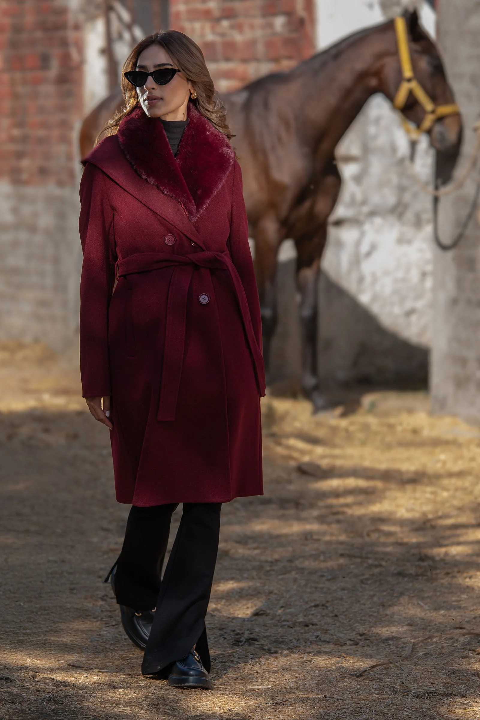 Wool Hooded Coat - Image 5