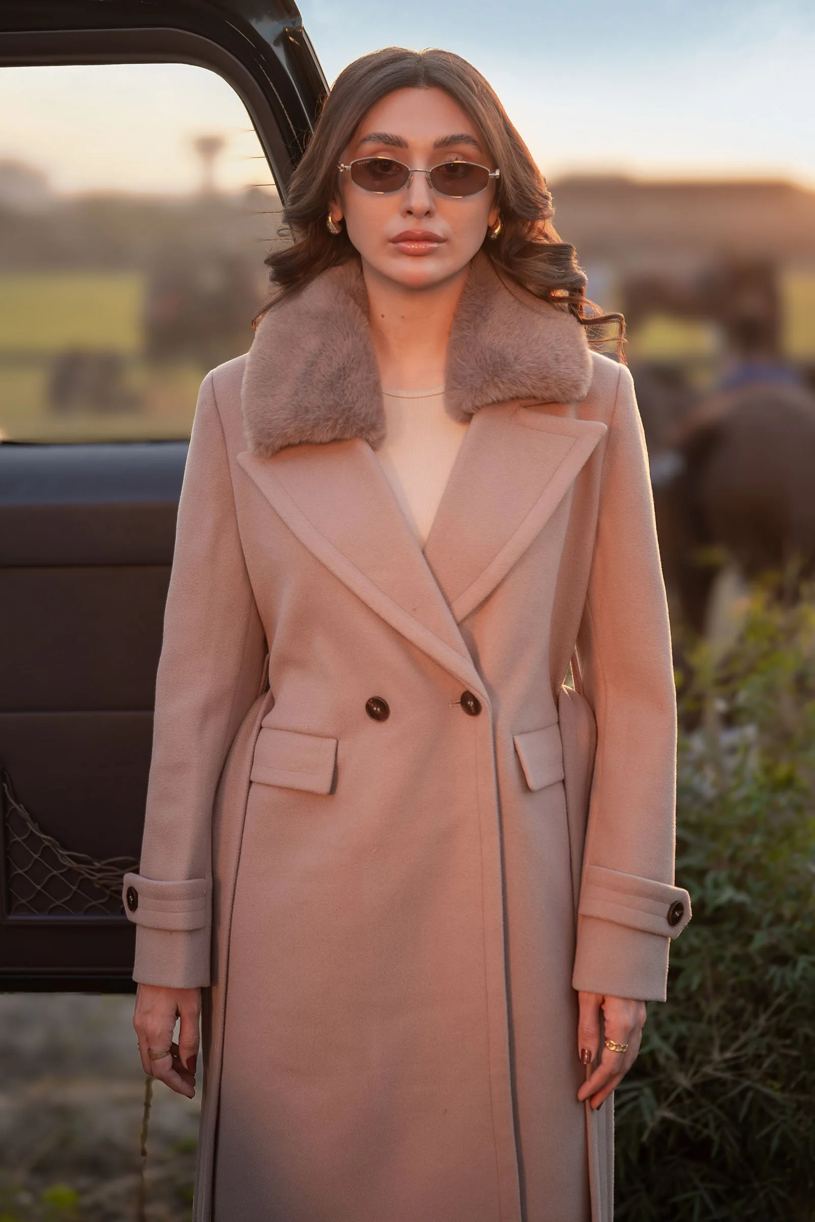 Belted Wool Coat - Image 2