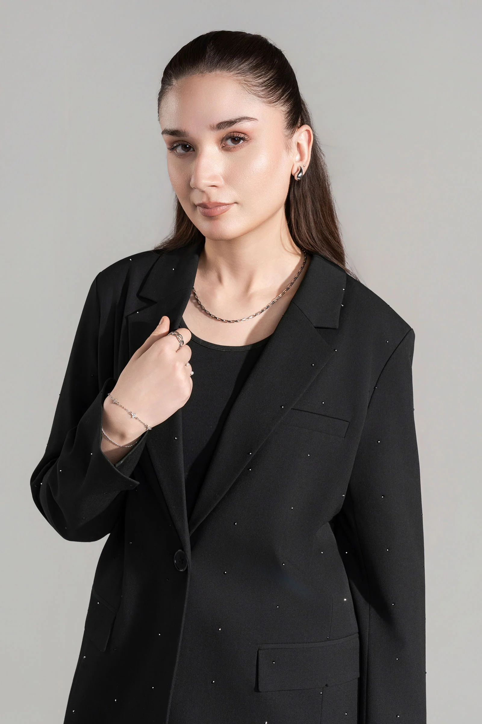 Embellished Blazer - Image 3
