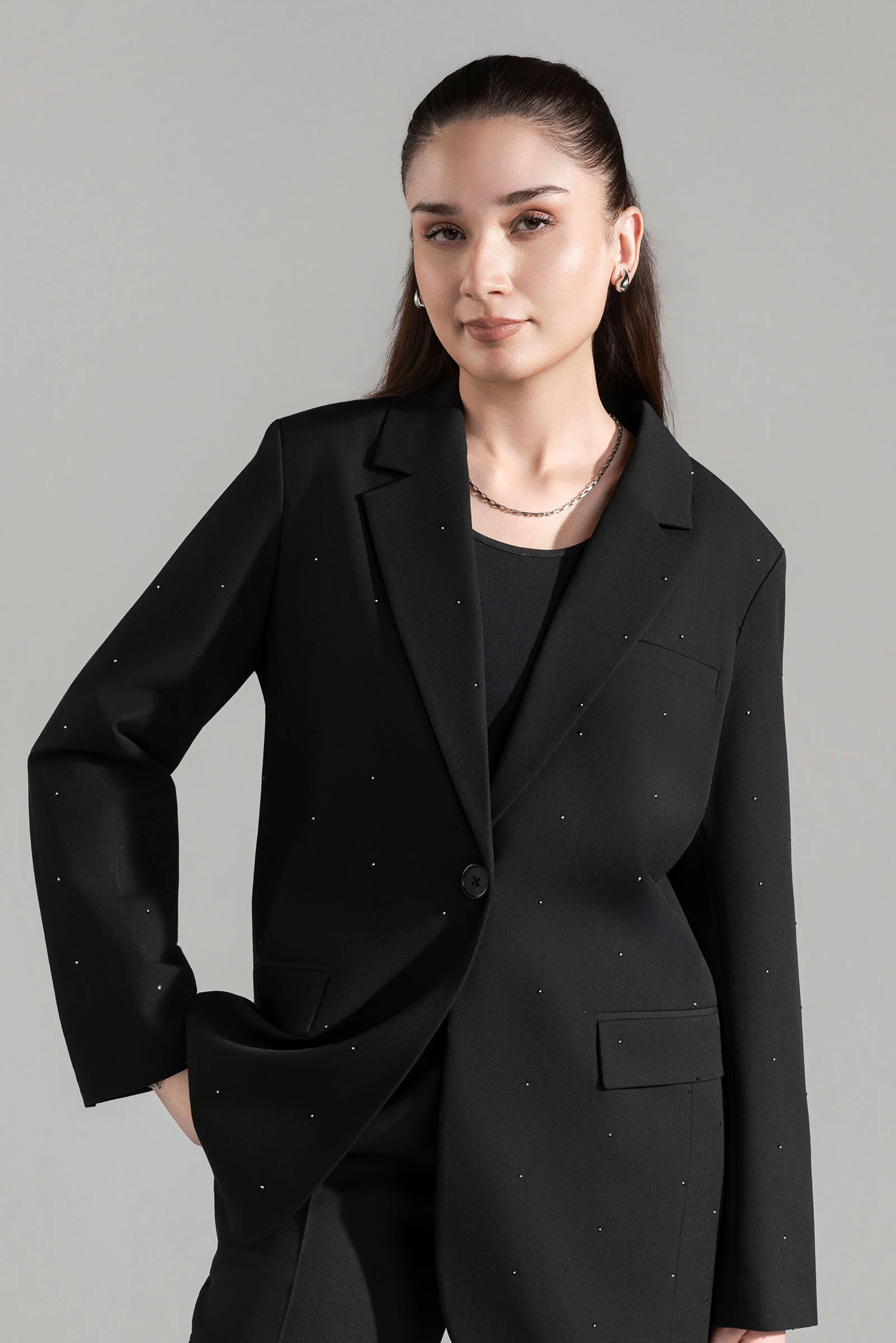 Embellished Blazer - Image 4
