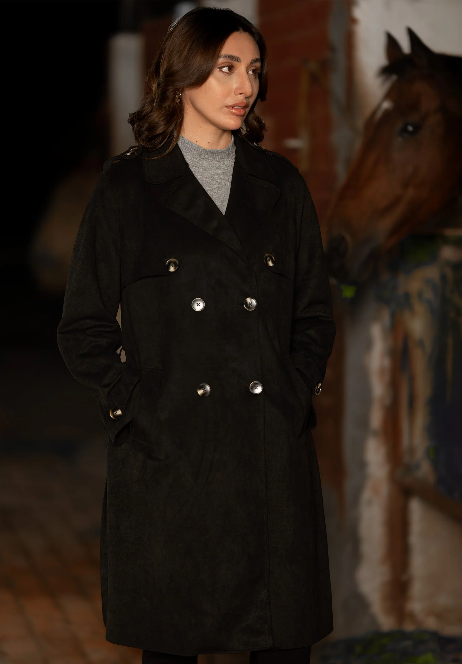 Double Breasted Coat - Image 2