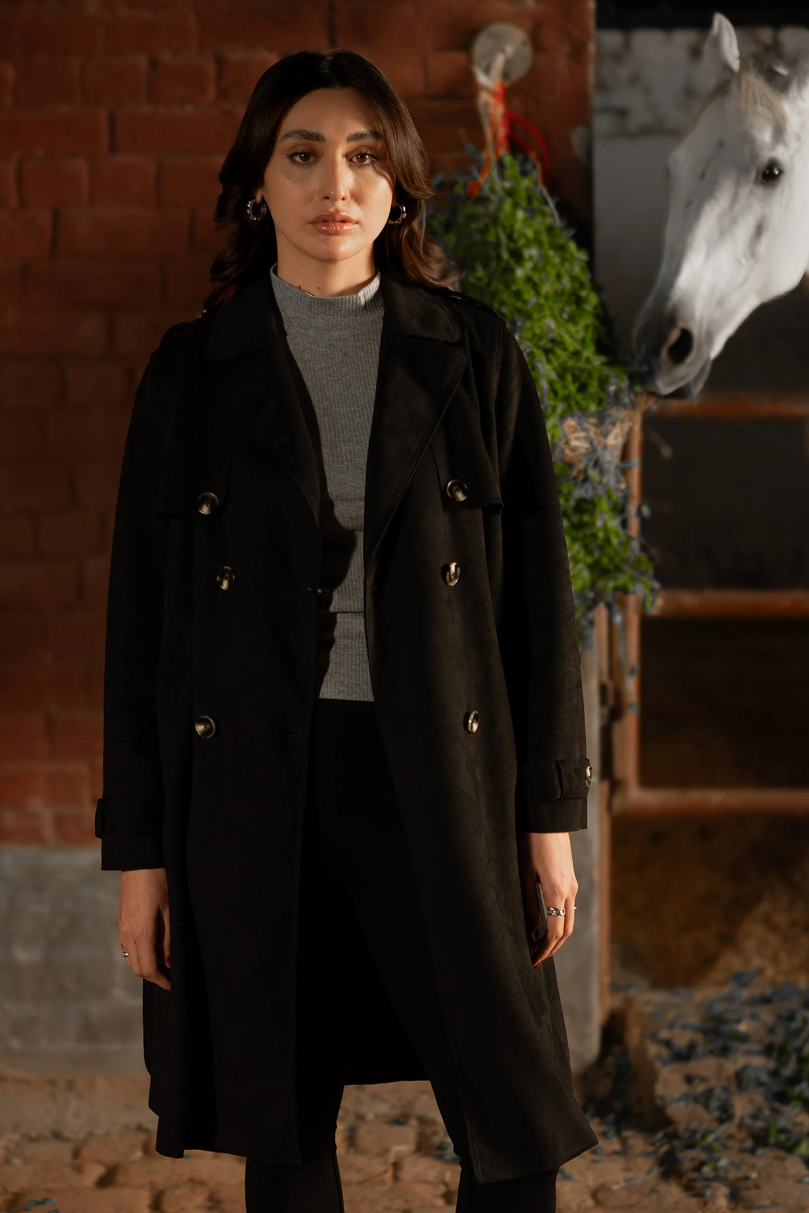 Double Breasted Coat - Image 3