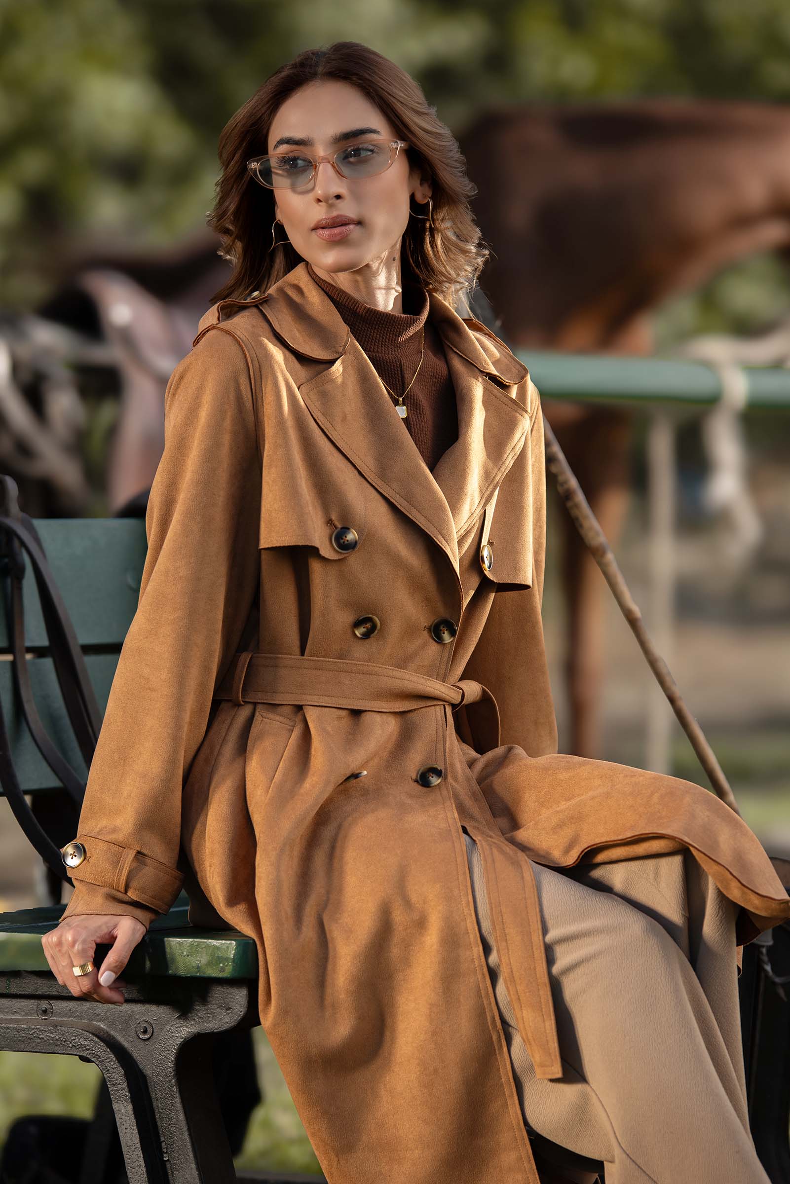 Double Breasted Coat - Image 3