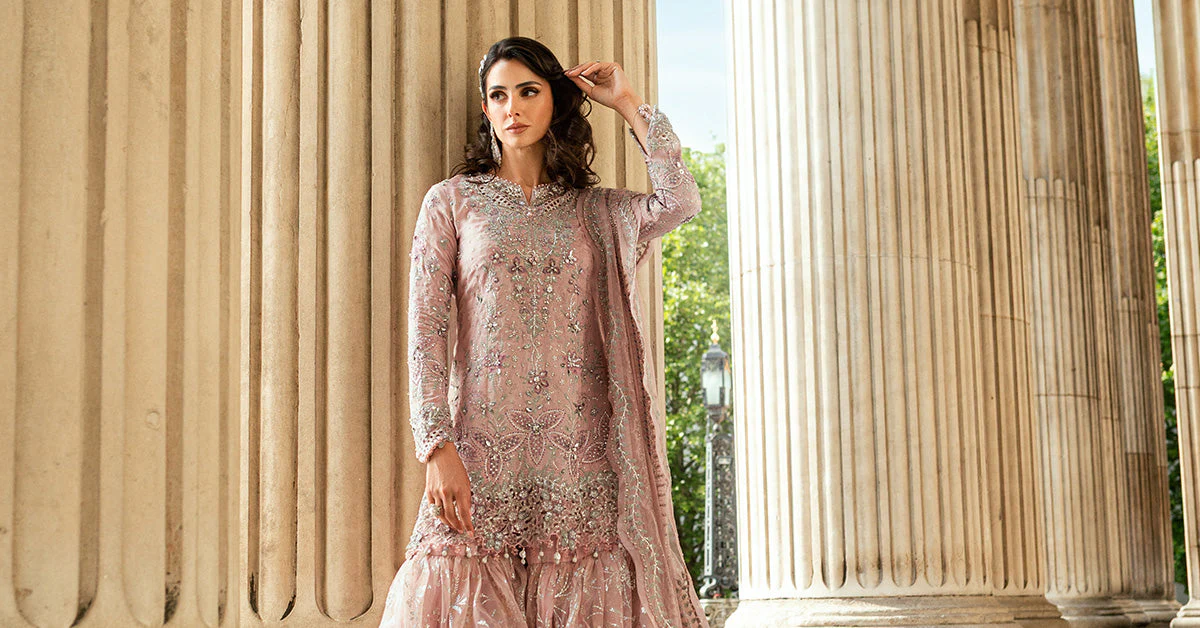 3 Piece Unstitched Embroidered Raw Silk Suit - Image 6