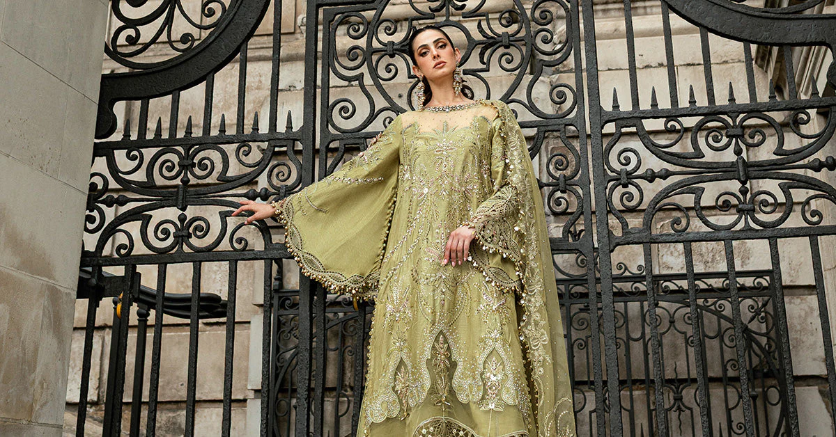 3 Piece Unstitched Embroidered Raw Silk Suit - Image 12